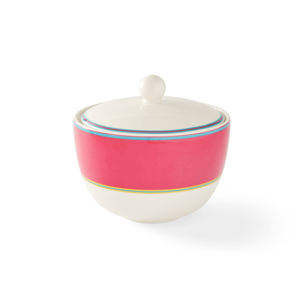 Covered Sugar Bowl - Pink 0.34L Single