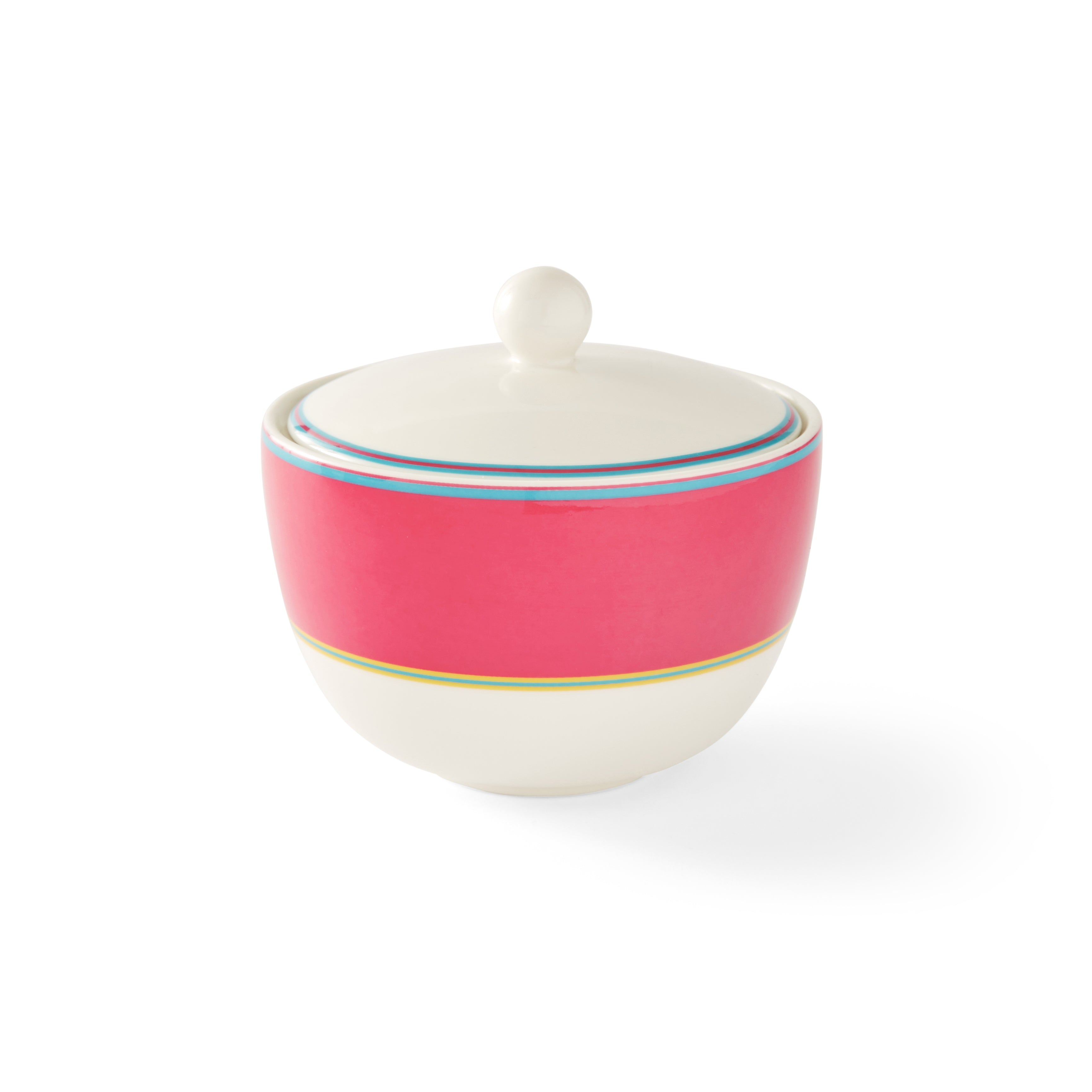 Covered Sugar Bowl - Pink 0.34L Single