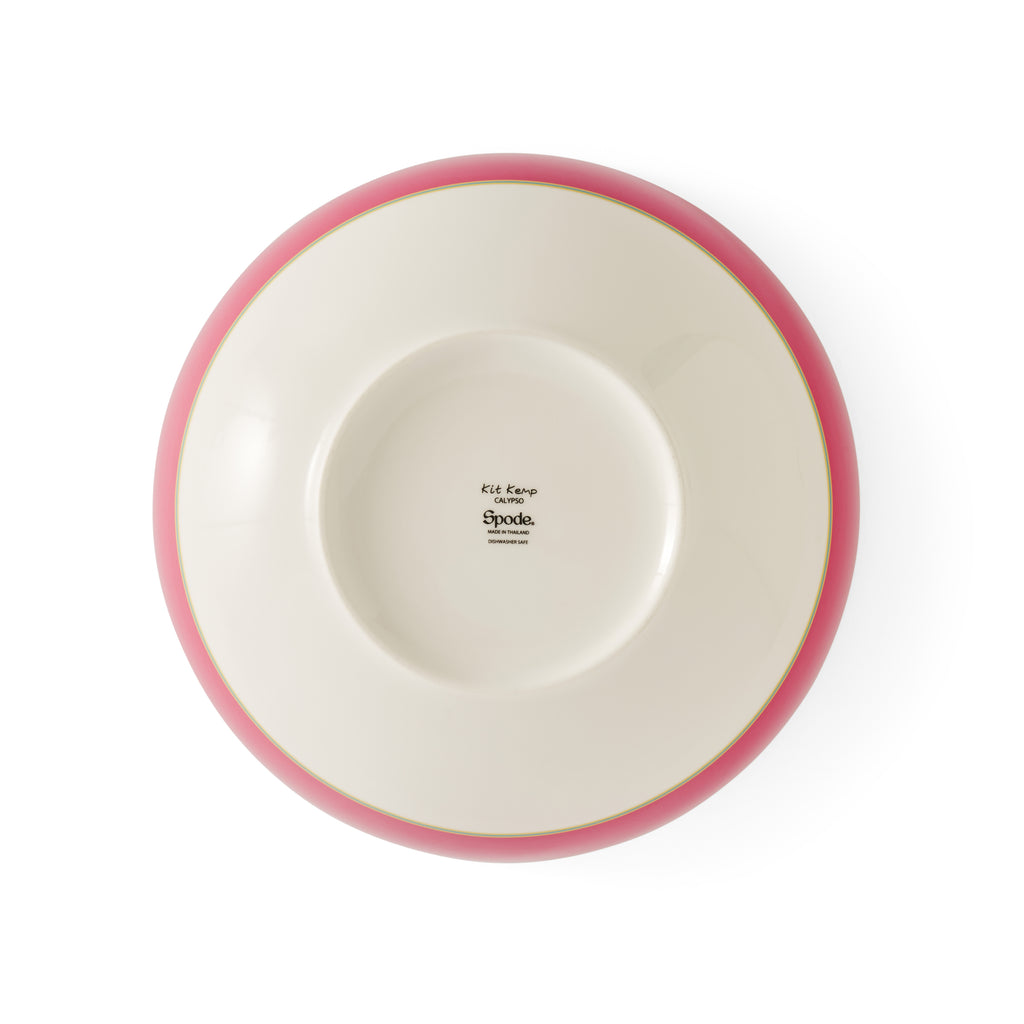 Kit Kemp Serving Bowl - Pink 25.6cm Single