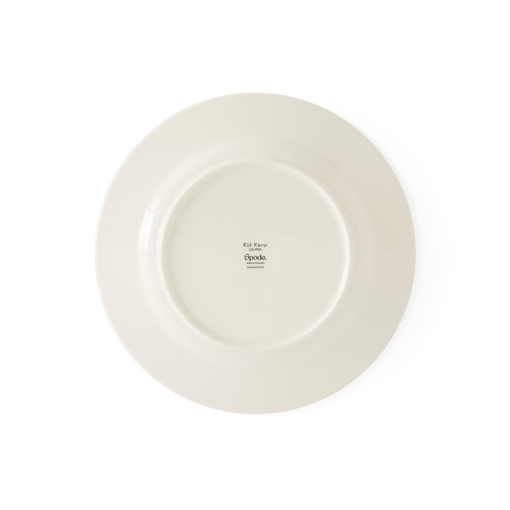 Kit Kemp Side Plate - Turquoise 24cm Set of 4