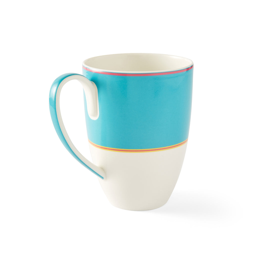 Kit Kemp Mug - Turquoise 0.5L Set of 4