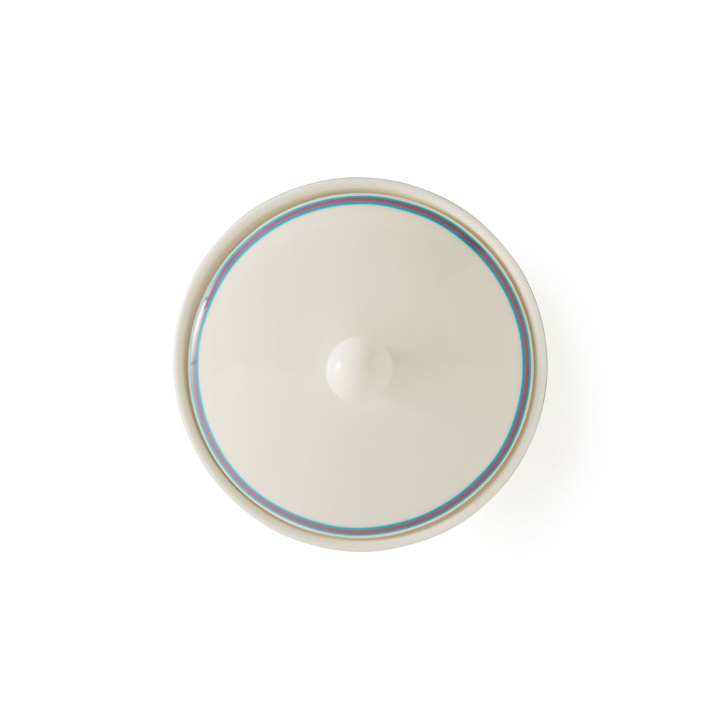 Covered Sugar Bowl - Turquoise 0.34L Single