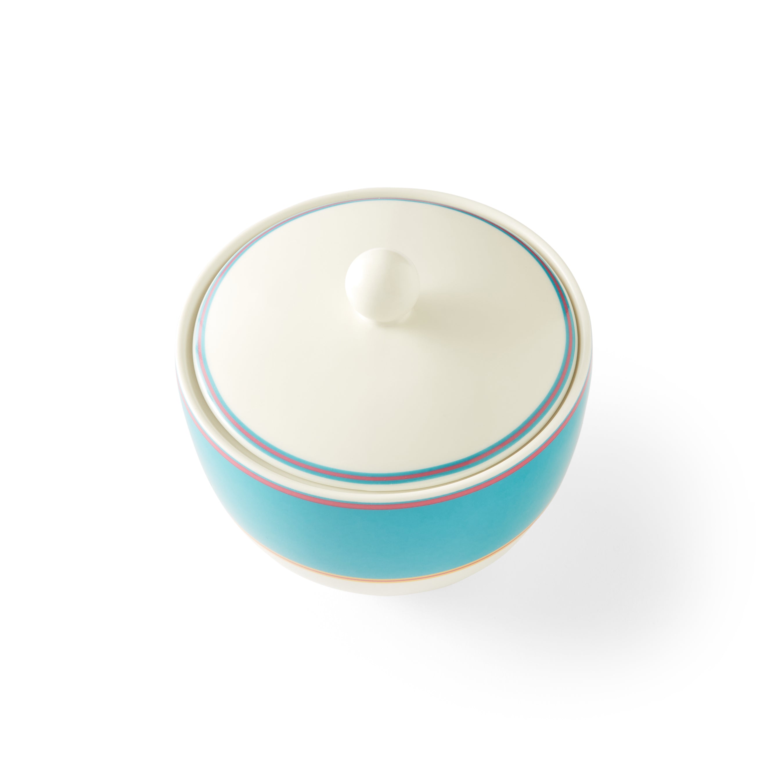 Covered Sugar Bowl - Turquoise 0.34L Single