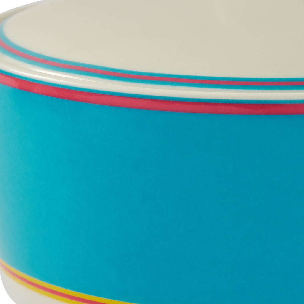 Covered Sugar Bowl - Turquoise 0.34L Single