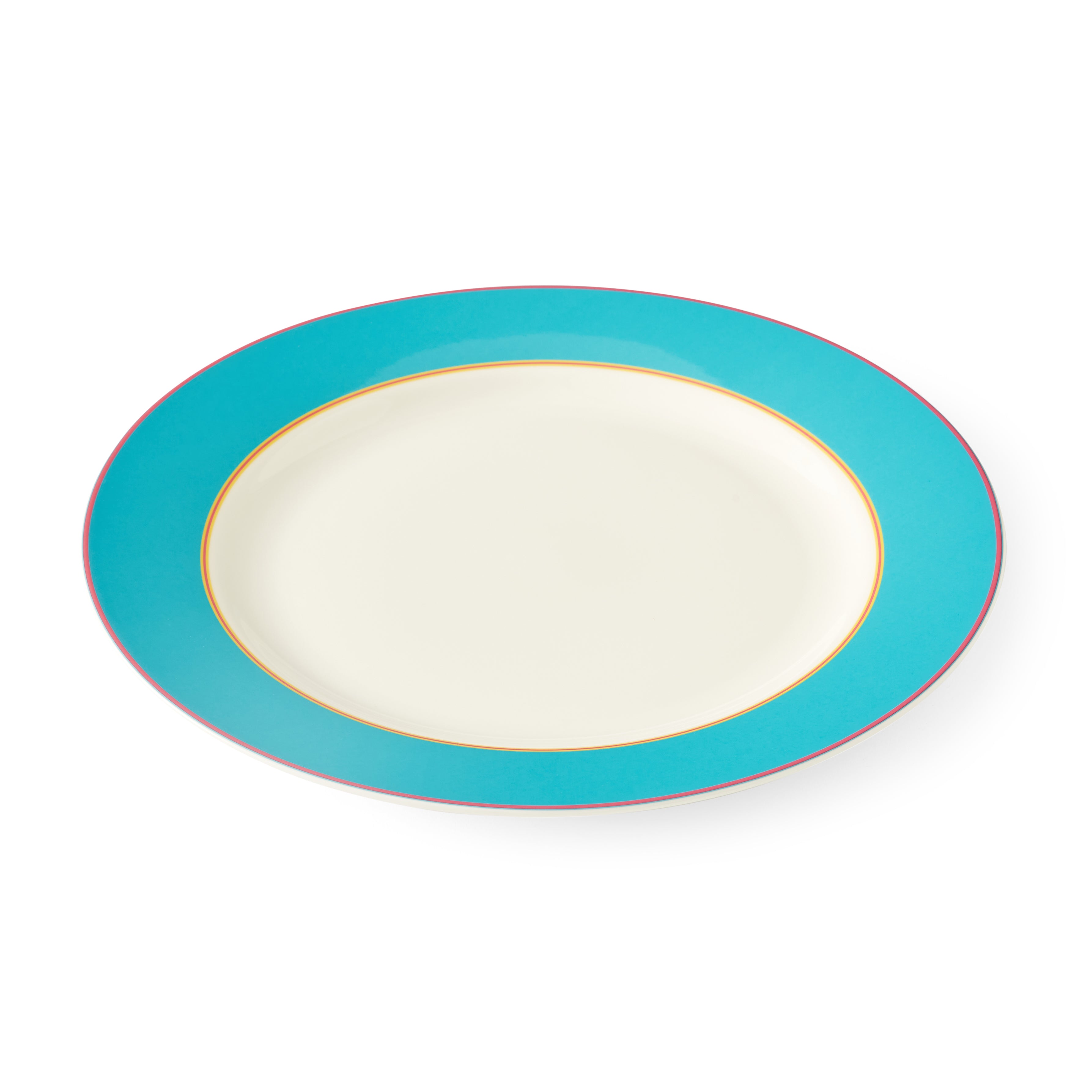 Kit Kemp Charger Plate - Turquoise 33cm Single