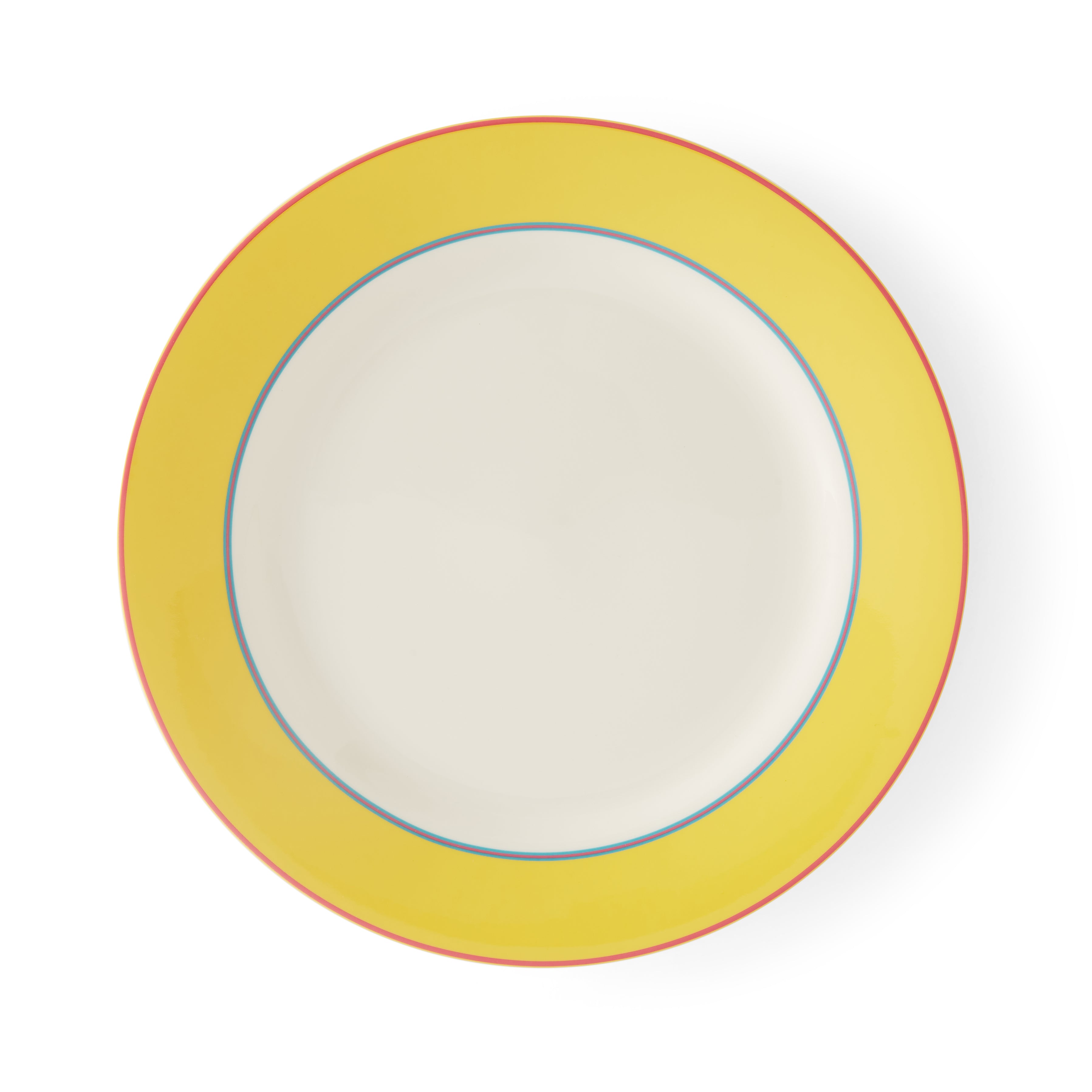 Kit Kemp Dinner Plate - Yellow 29cm Set of 4