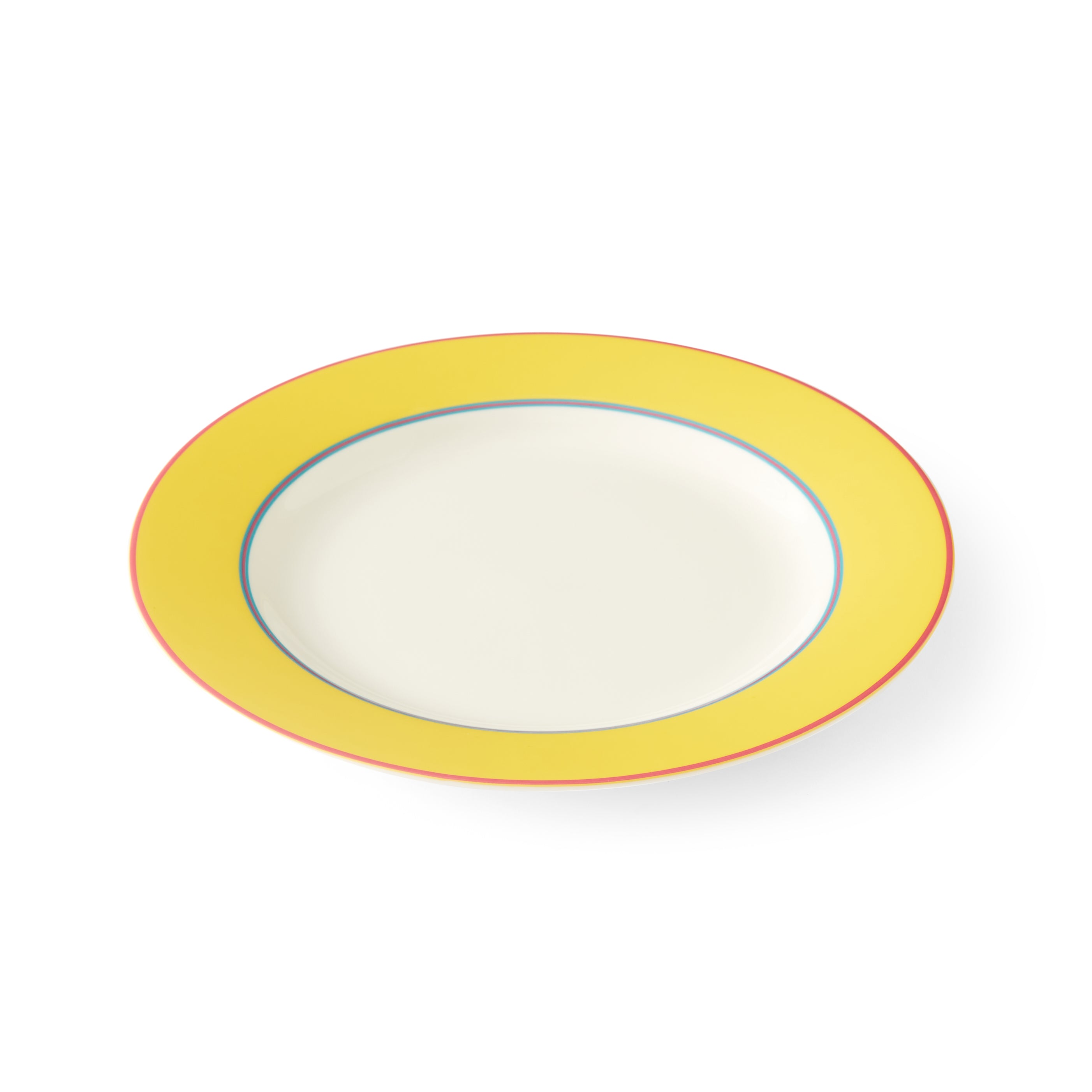 Kit Kemp Side Plate - Yellow 24cm Set of 4