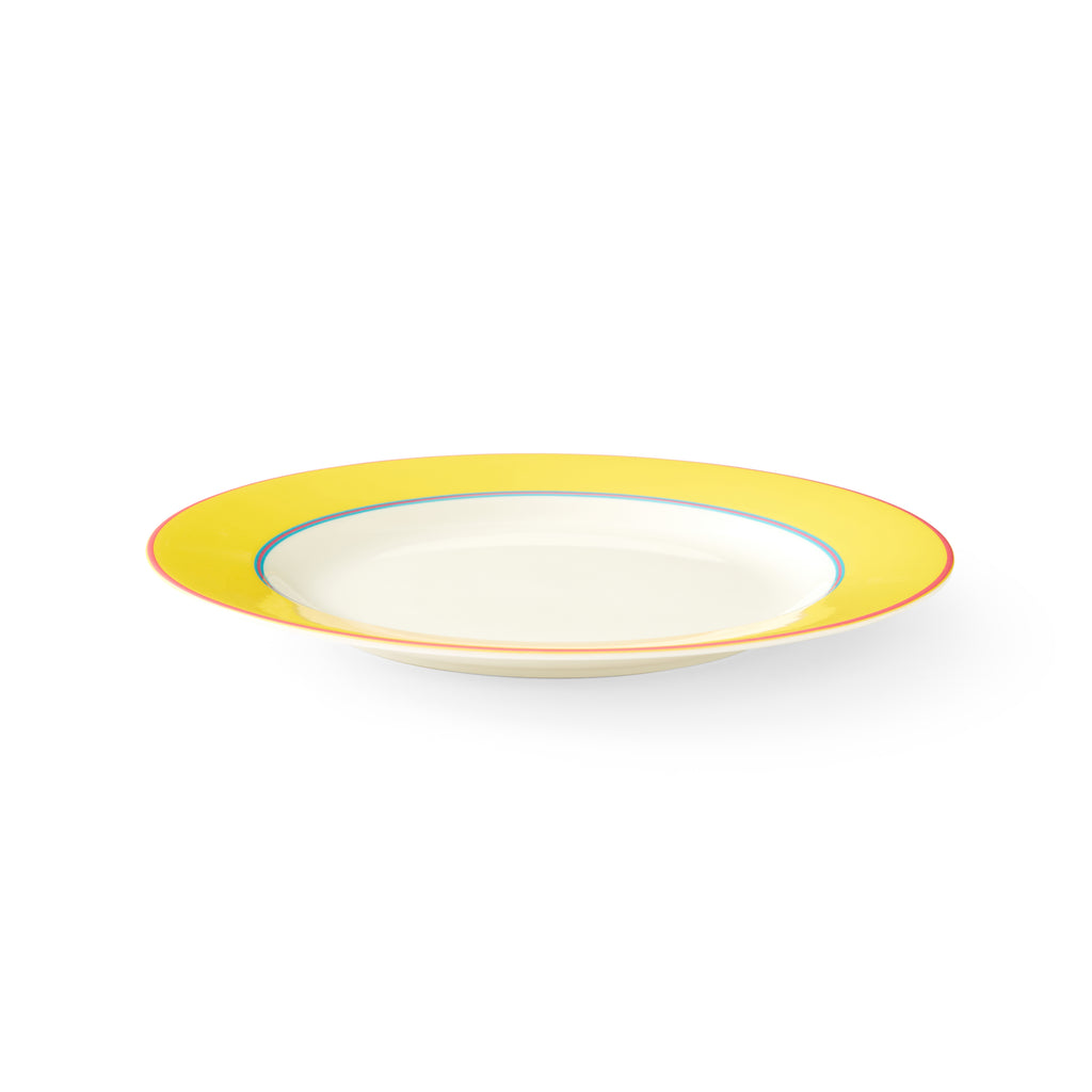 Kit Kemp Side Plate - Yellow 24cm Set of 4