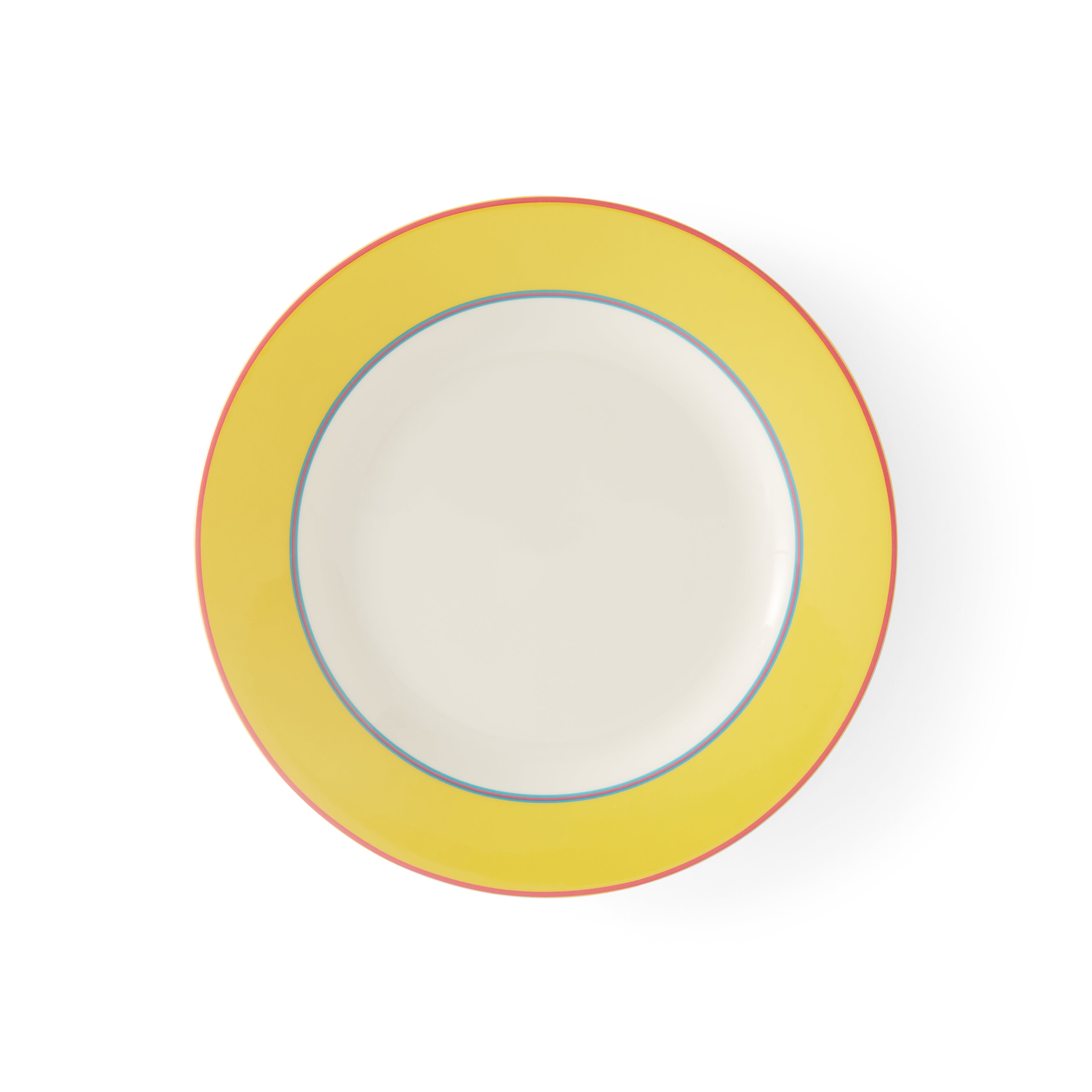 Kit Kemp Side Plate - Yellow 24cm Set of 4
