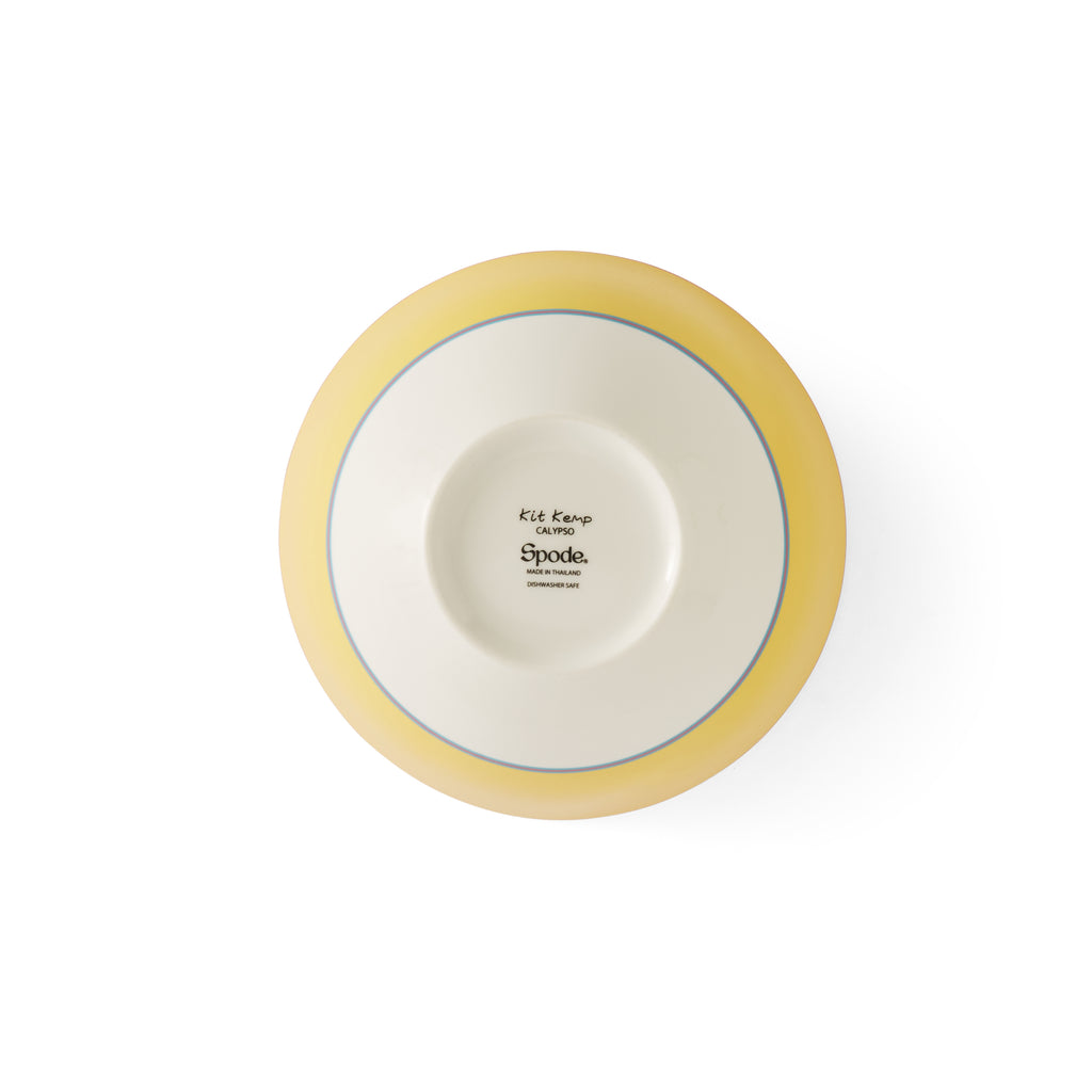 Kit Kemp Bowl - Yellow 15cm Set of 4