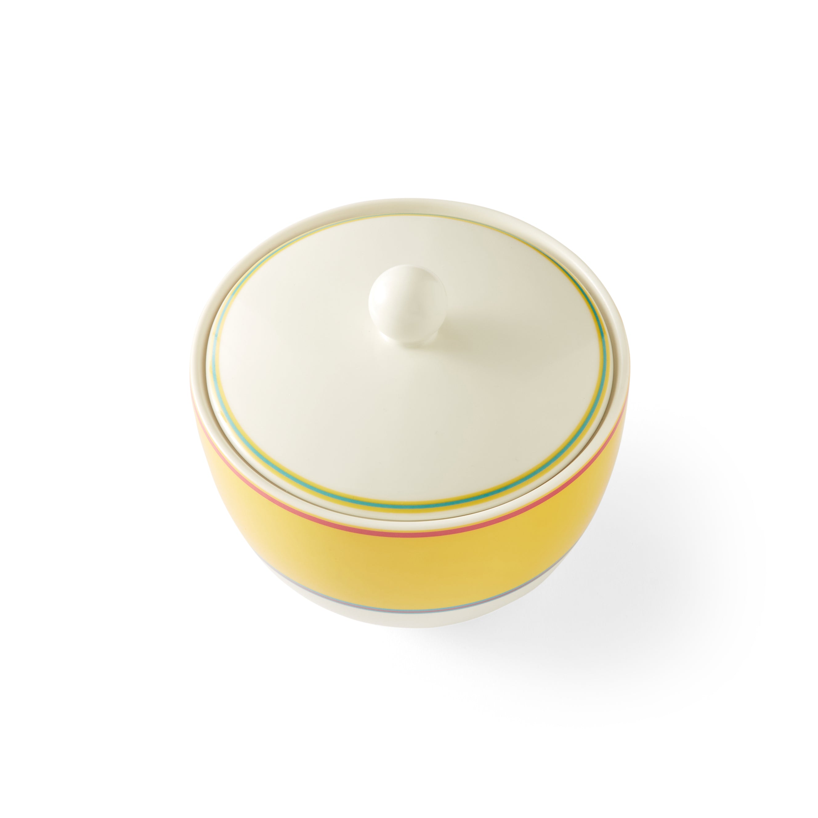 Covered Sugar Bowl - Yellow 0.34L Single