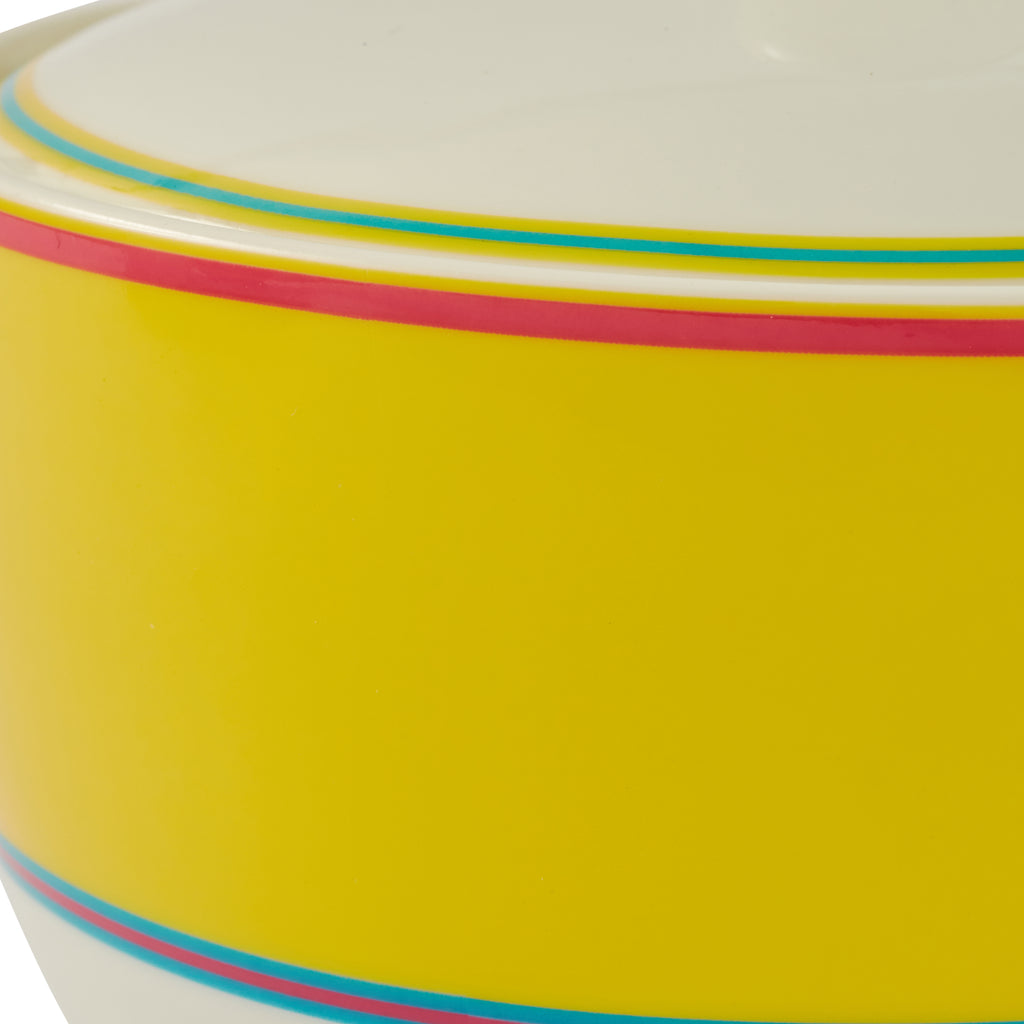 Covered Sugar Bowl - Yellow 0.34L Single