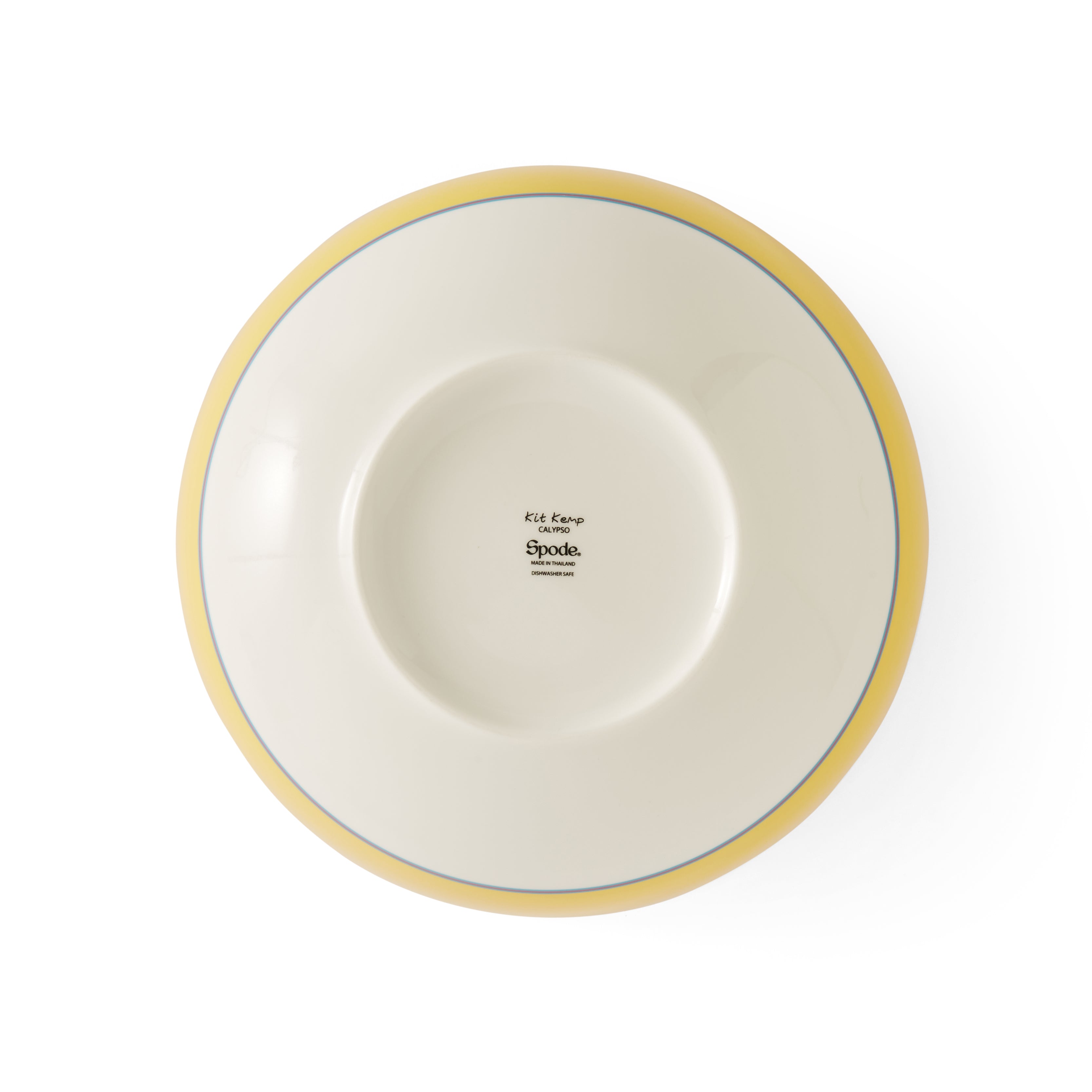 Kit Kemp Serving Bowl - Yellow 25.6cm Single
