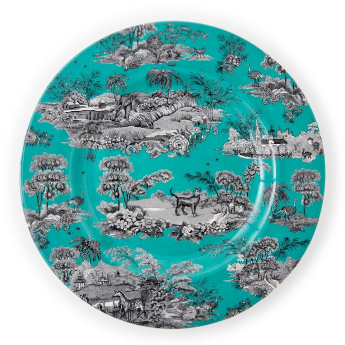 Zoological Gardens Set of 4 Side Plates