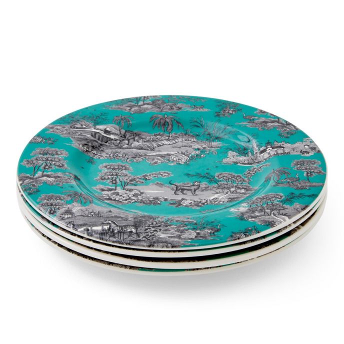 Zoological Gardens Set of 4 Side Plates