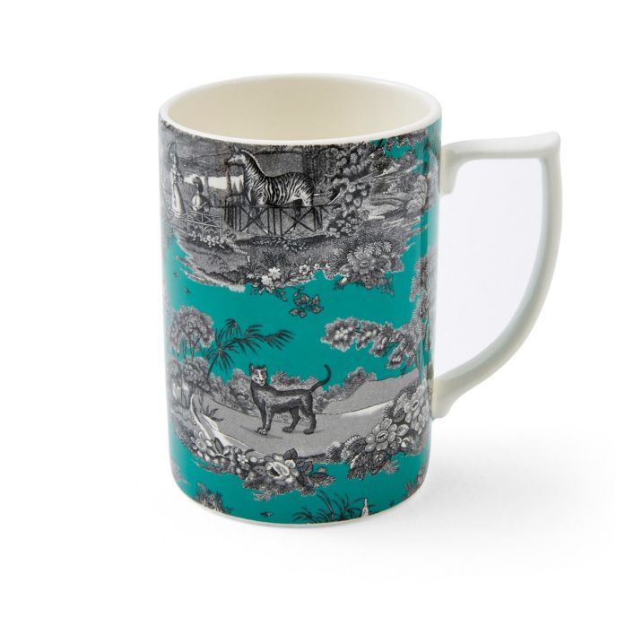 Zoological Gardens Mug, Turquoise