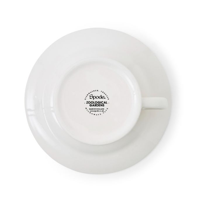Zoological Gardens Teacup & Saucer, Mono