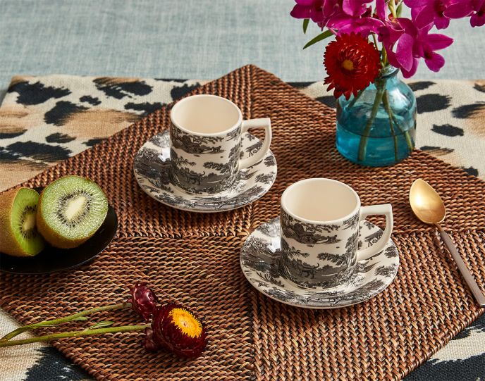 Zoological Gardens Espresso Cup & Saucer Set