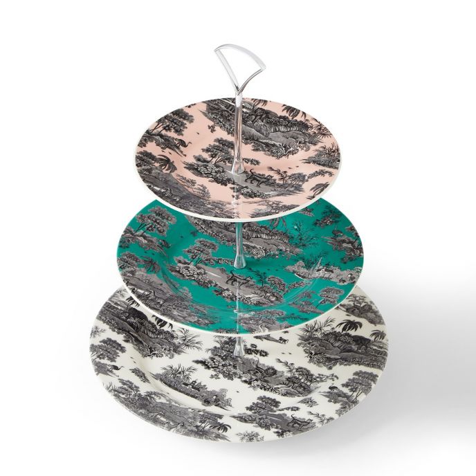 Zoological Gardens 3 Tier Cake Stand