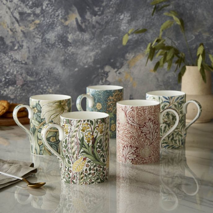 Morris & Co. Daffodil Mug 12 oz.