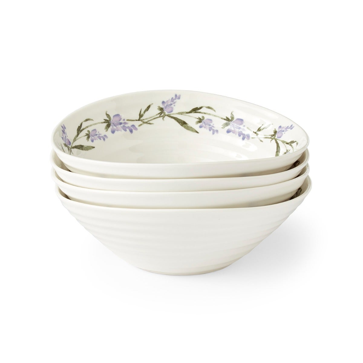 Sophie Conran for Portmeirion Bowl White 3.75" S/4 9.5cm Set of 4