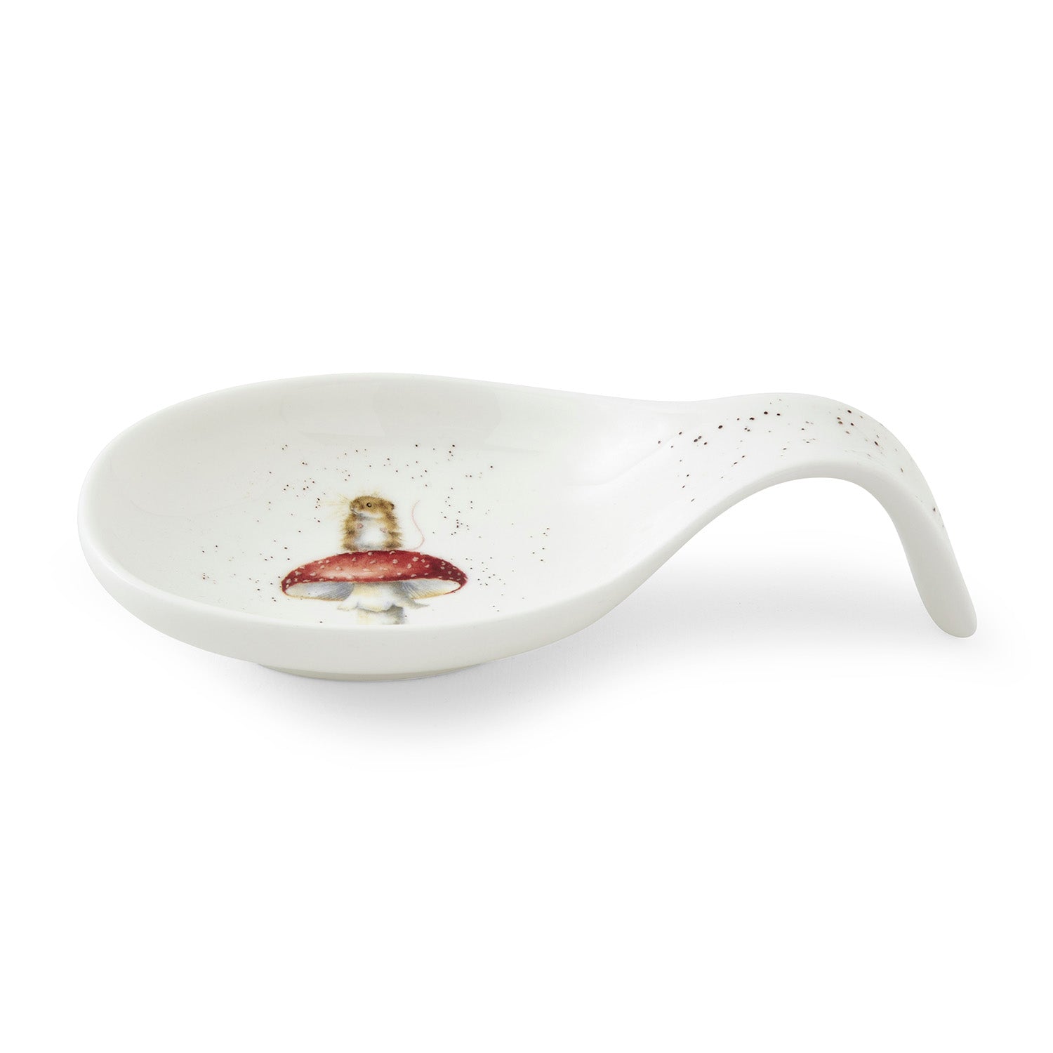 Wrendale Designs Spoon Rest - Short (Mouse on Mushroom) 17cm Single