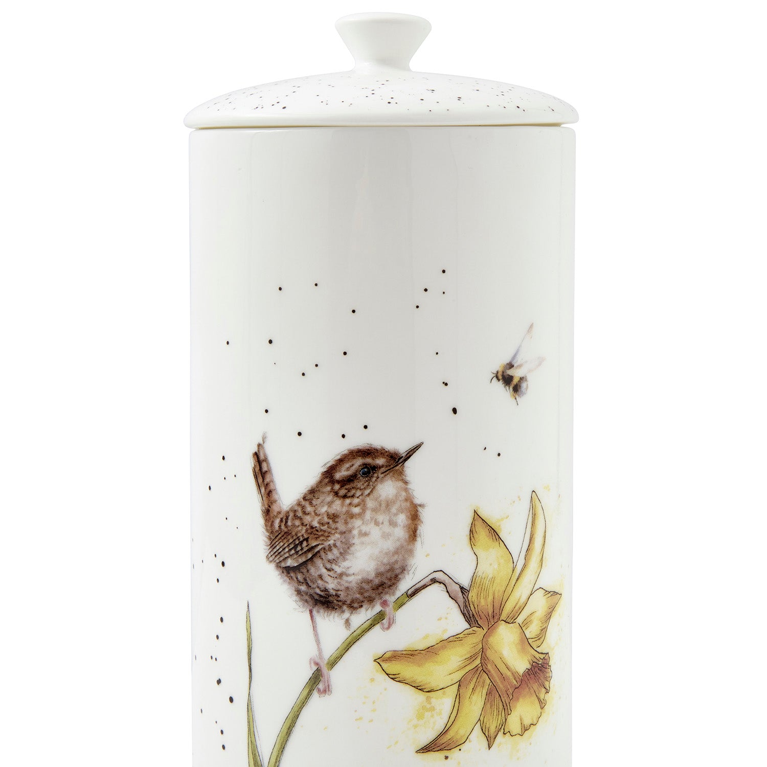 Wrendale Designs Tall Lidded Store Jar (Wren) 31cm Single