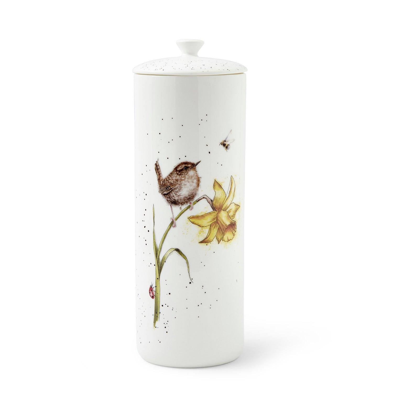 Wrendale Designs Tall Lidded Store Jar (Wren) 31cm Single