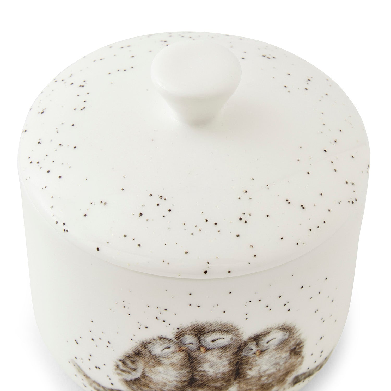 Wrendale Designs Small Lidded Store Jar (Owls) 9.5cm Single