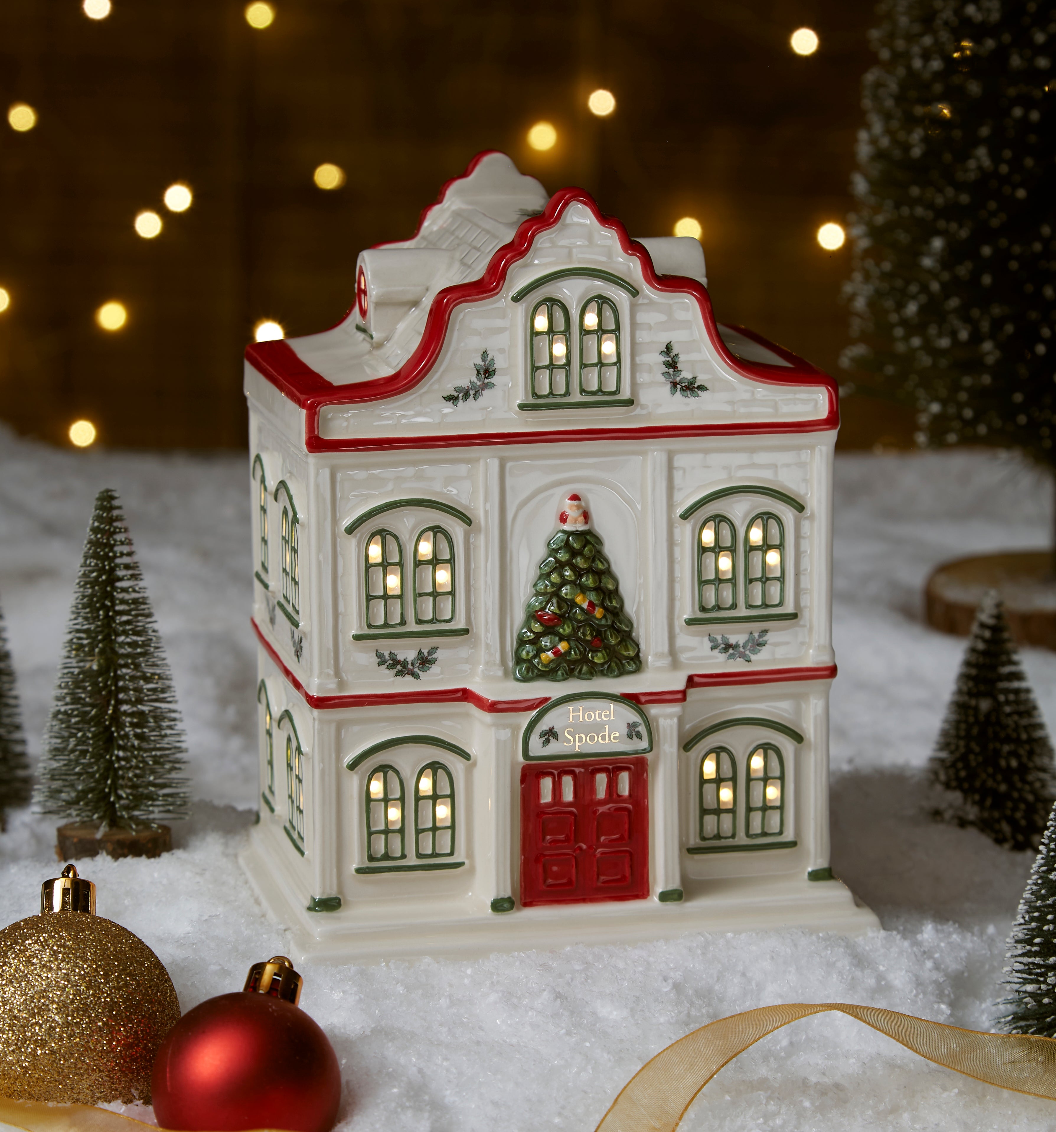Christmas Tree LED Illuminated Hotel