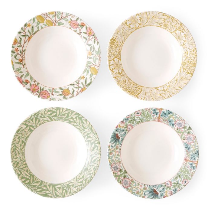 Morris & Co. set of 4 Pasta bowls
