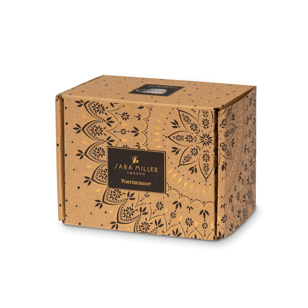 Sara Miller London Artisanne Noir Collection Mug - Mandala 0.40L Single
