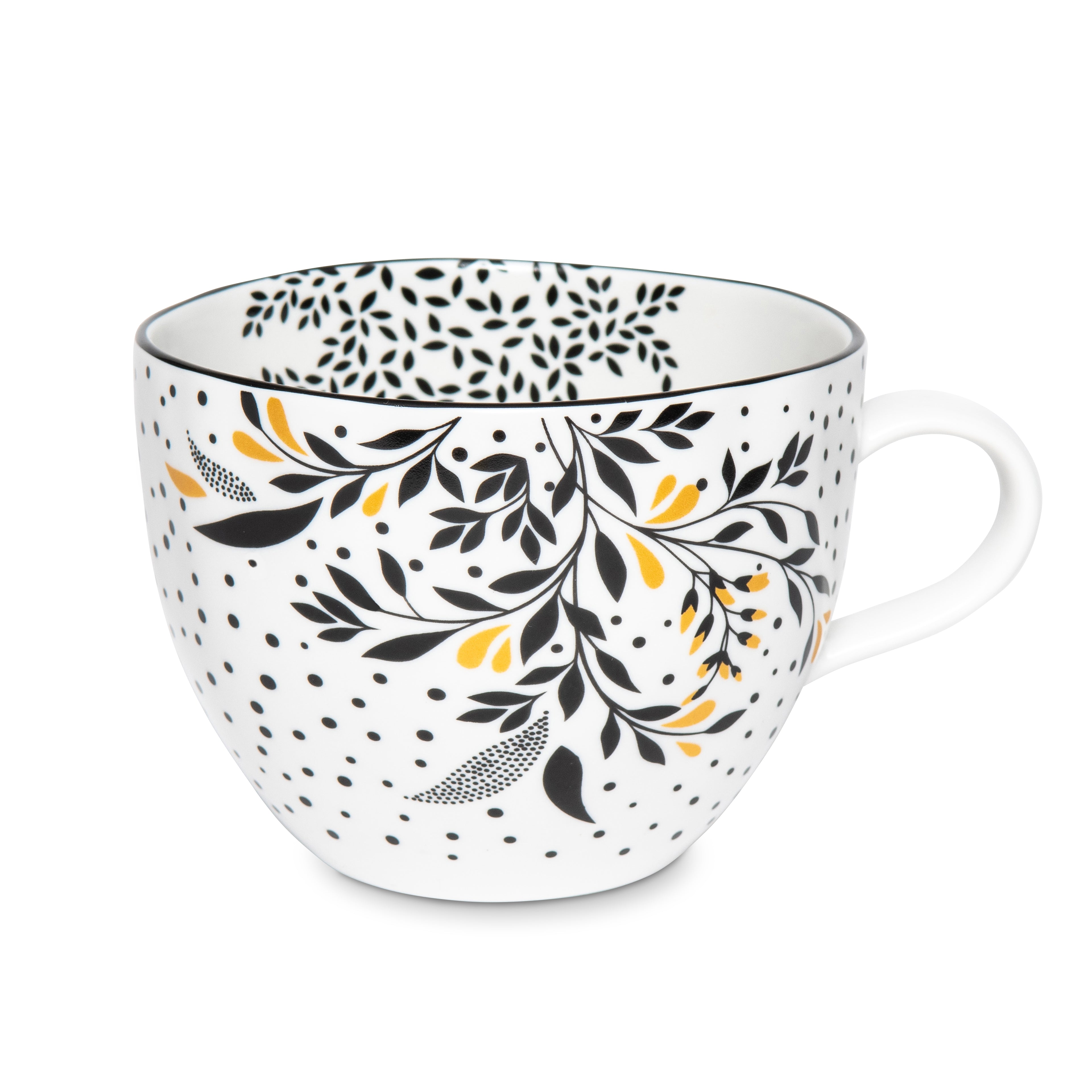 Sara Miller London Artisanne Noir Collection Mug - Bohemia 0.40L Single