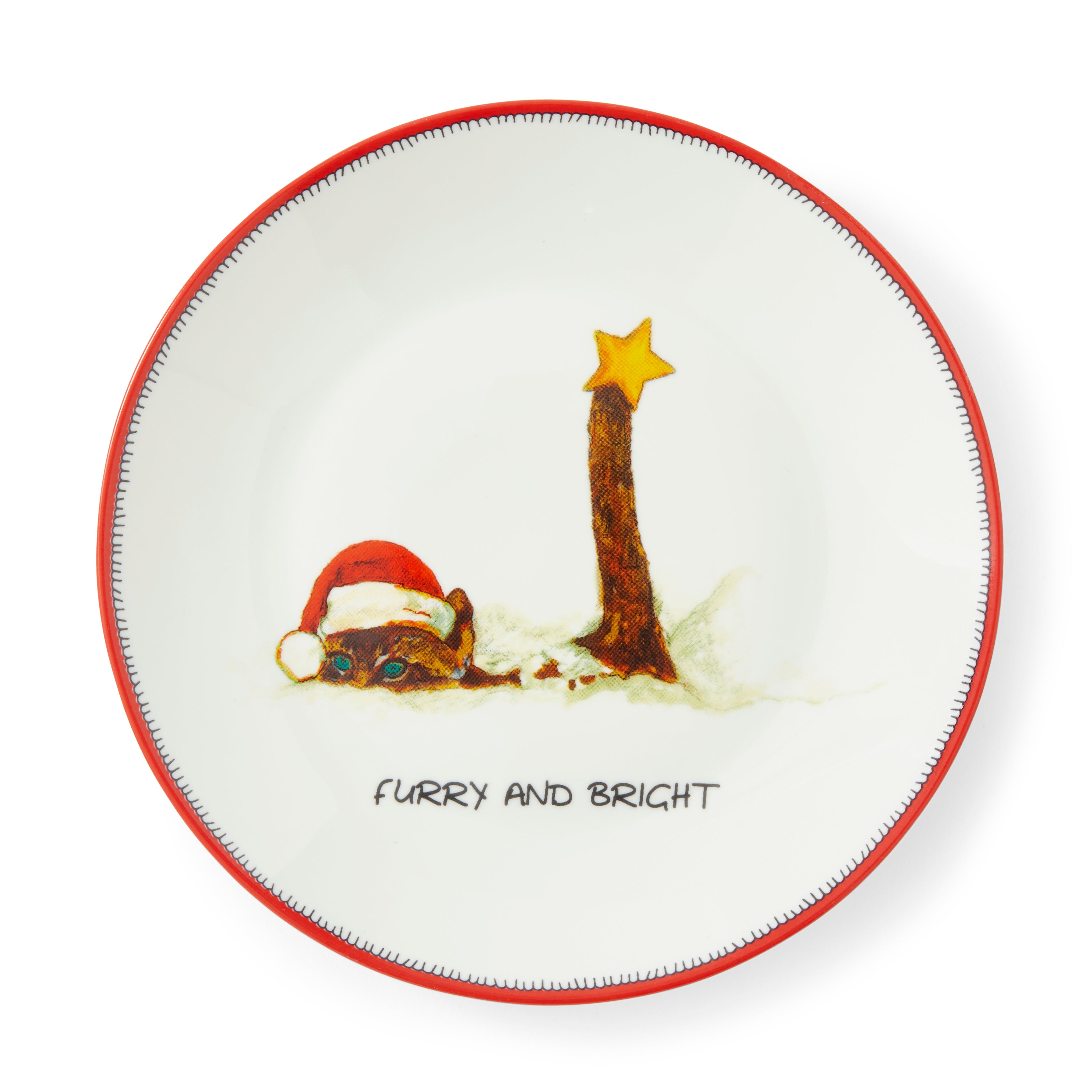 Kit Kemp - Doodles Tidbit Plates - Set of 4 15.5cm Boxed Set