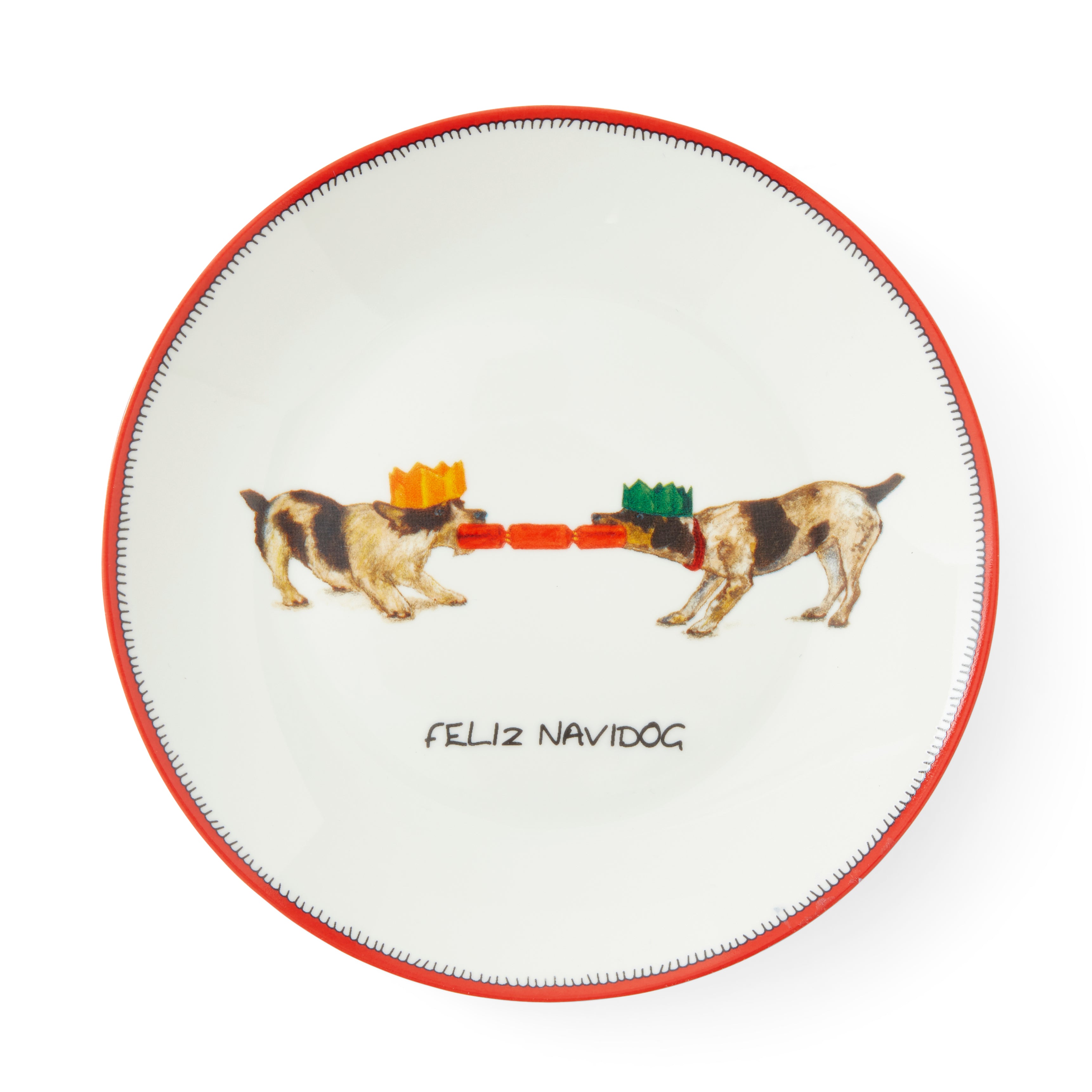 Kit Kemp - Doodles Tidbit Plates - Set of 4 15.5cm Boxed Set