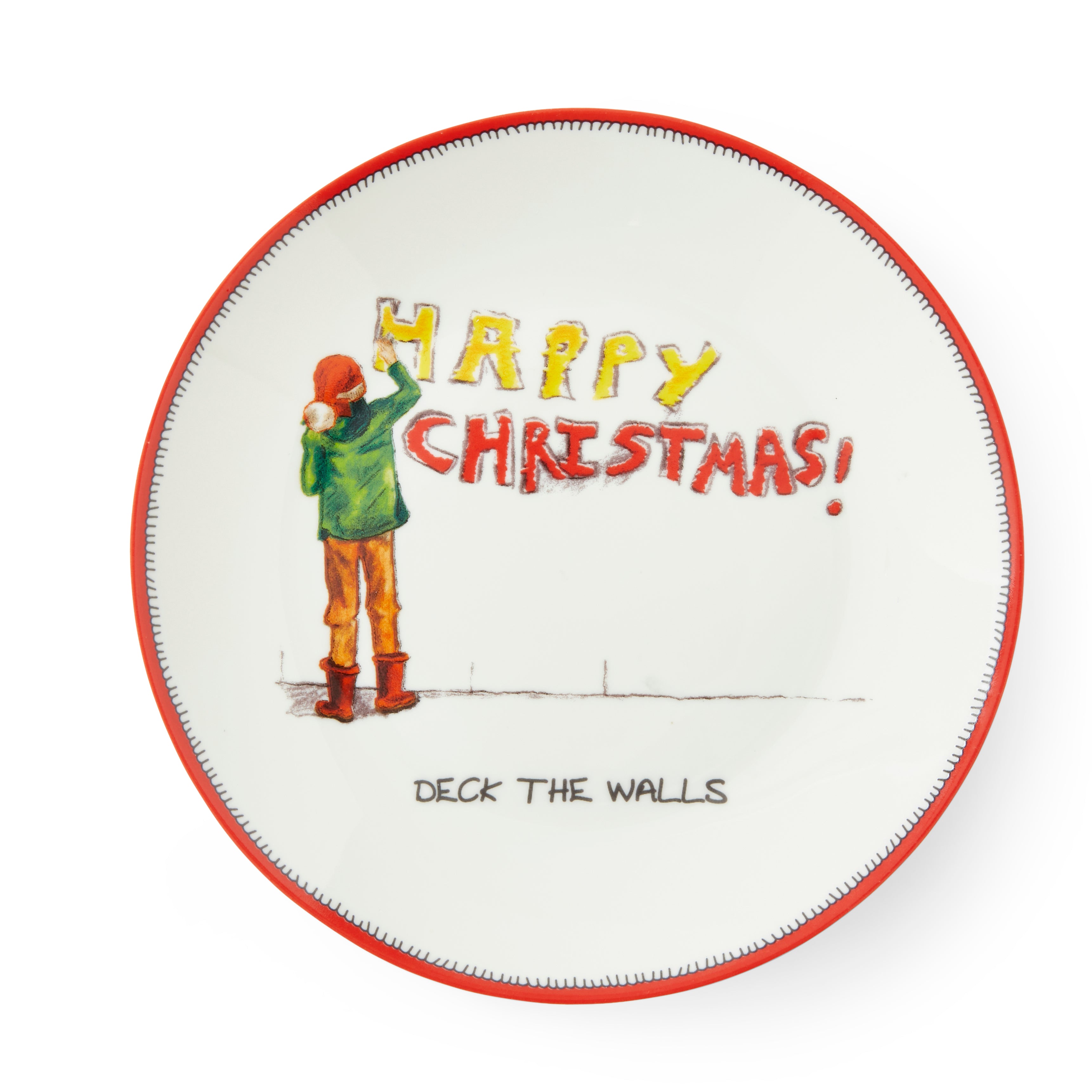 Kit Kemp - Doodles Tidbit Plates - Set of 4 15.5cm Boxed Set