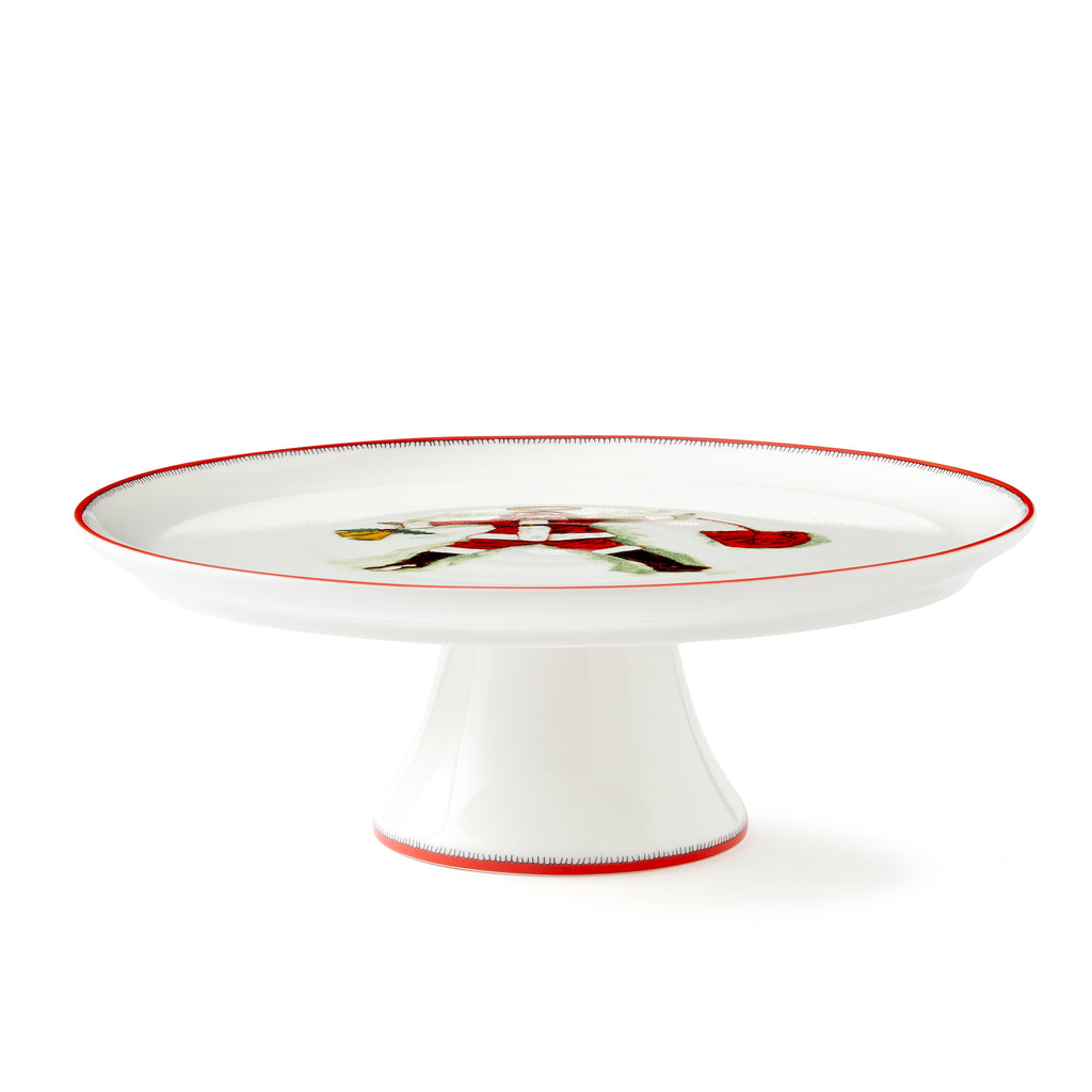 Kit Kemp - Doodles Cake Stand - Best in Snow 27.2cm Single