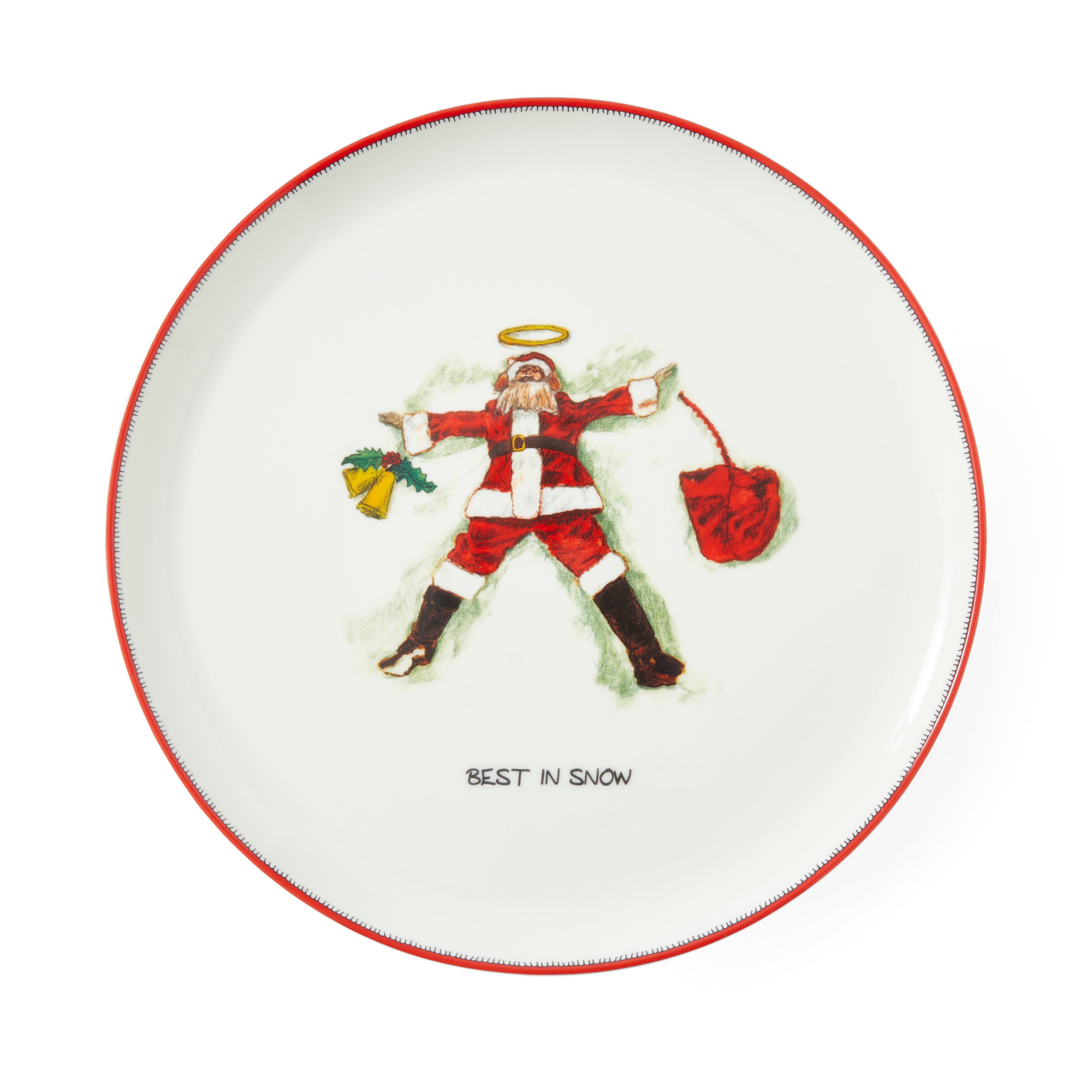 Kit Kemp - Doodles Cake Stand - Best in Snow 27.2cm Single