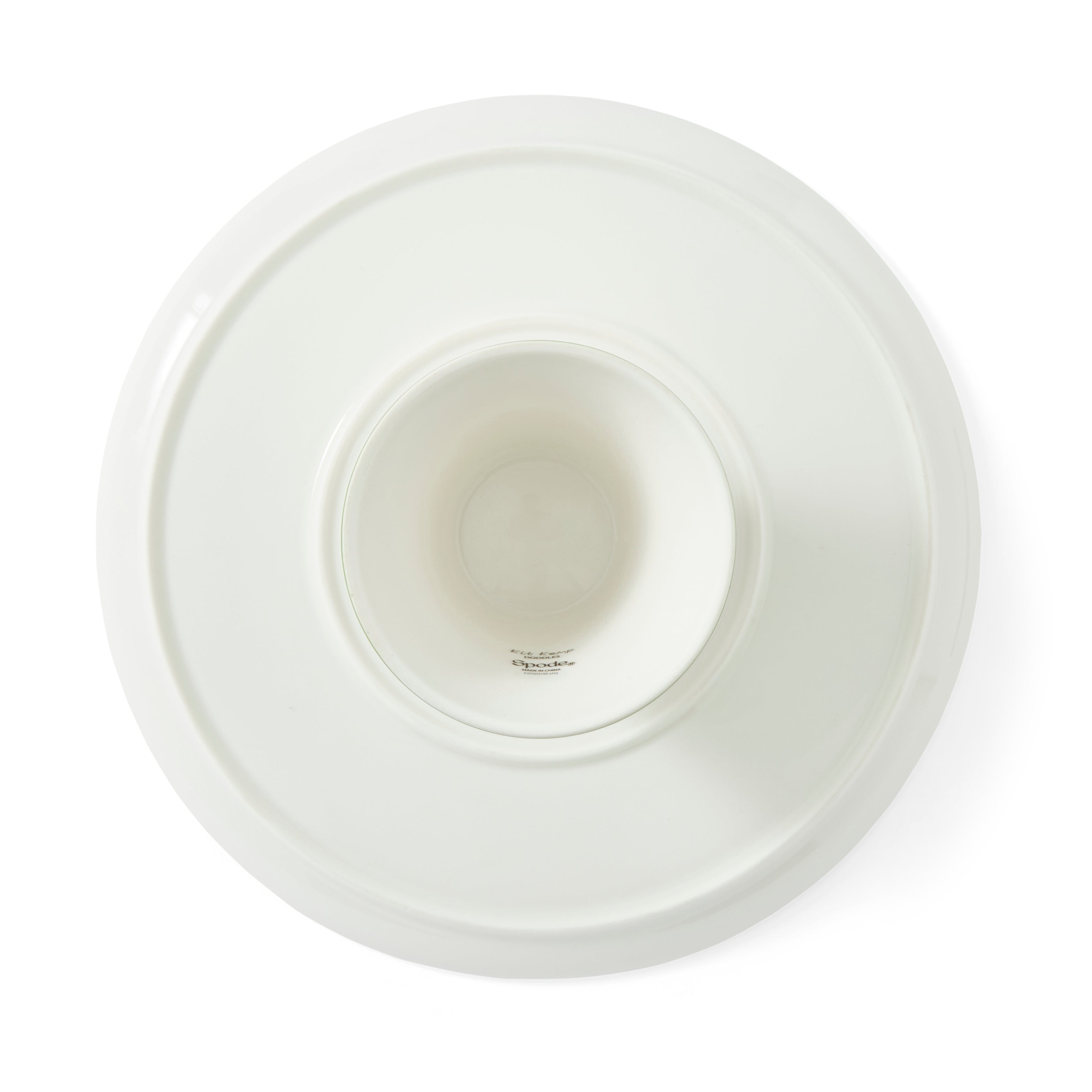 Kit Kemp - Doodles Cake Stand - Best in Snow 27.2cm Single