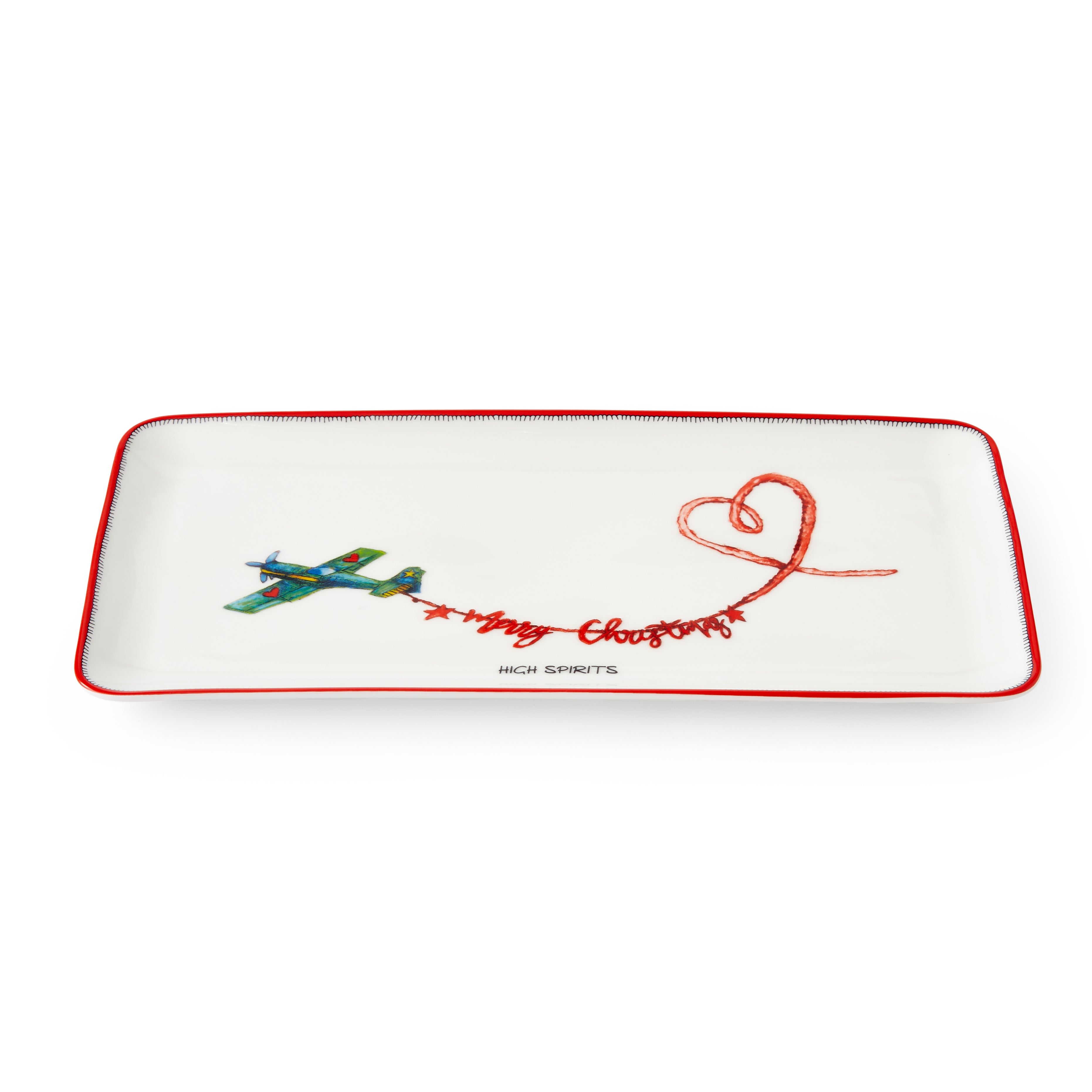 Kit Kemp - Doodles Dessert Tray - High Spirits 30.5cm x 15.5cm Single