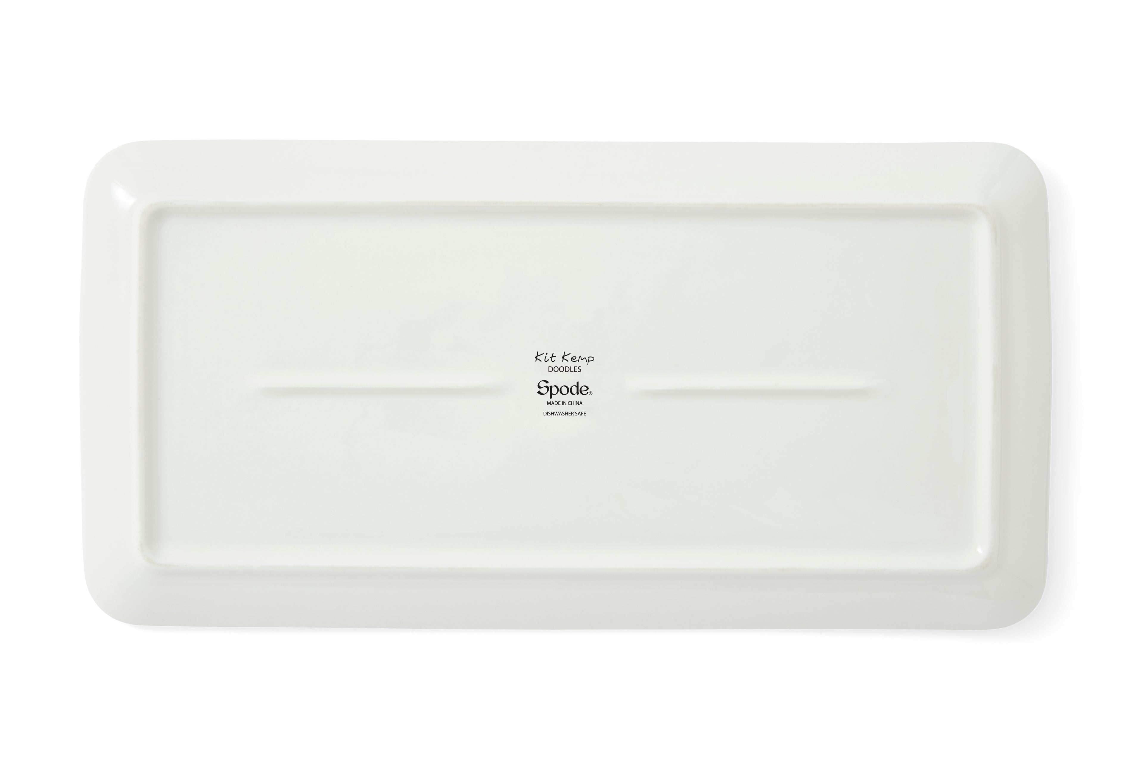 Kit Kemp - Doodles Dessert Tray - High Spirits 30.5cm x 15.5cm Single