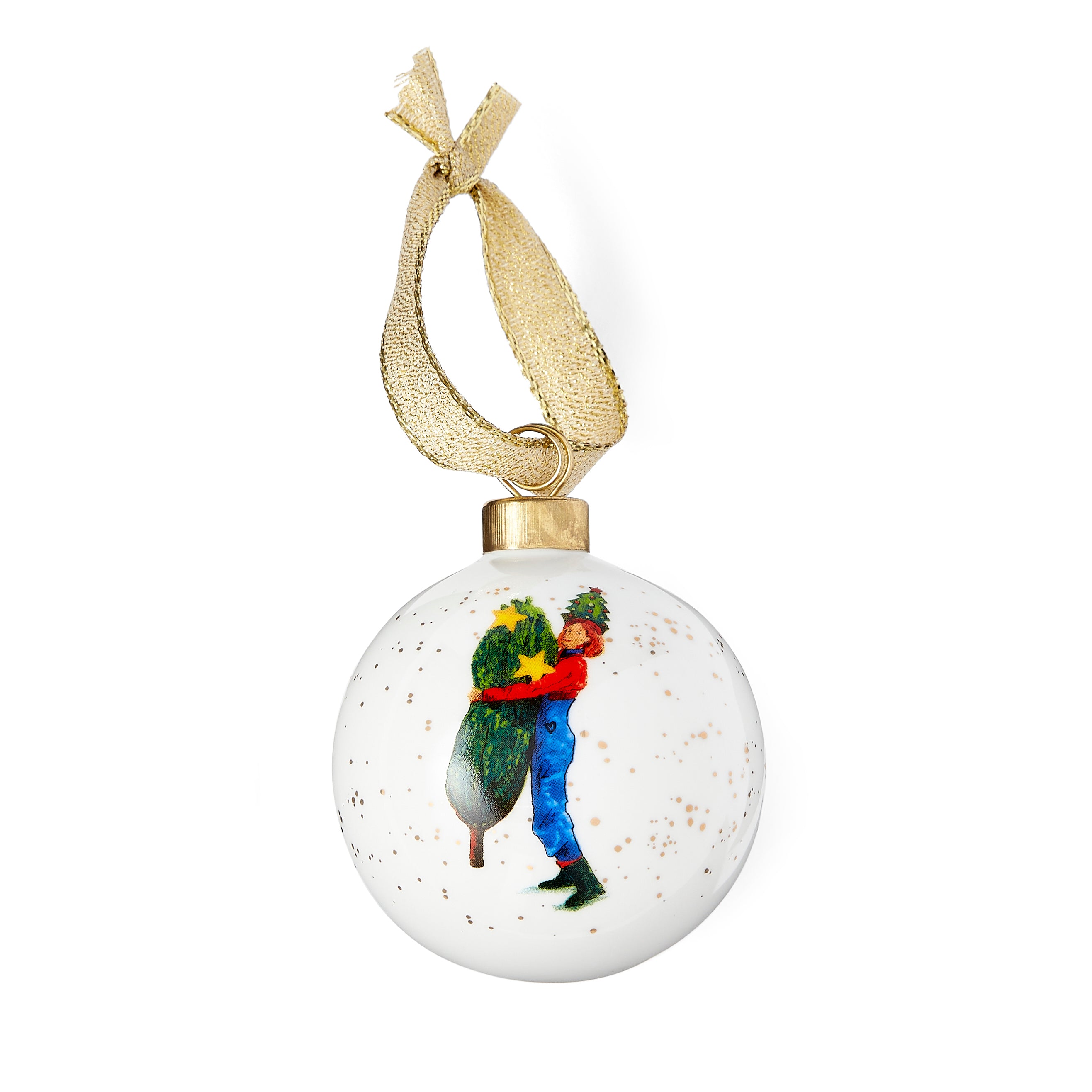 Kit Kemp Christmas - Ornaments Doodles Bauble Ý Branch Manager 7.5cm Single