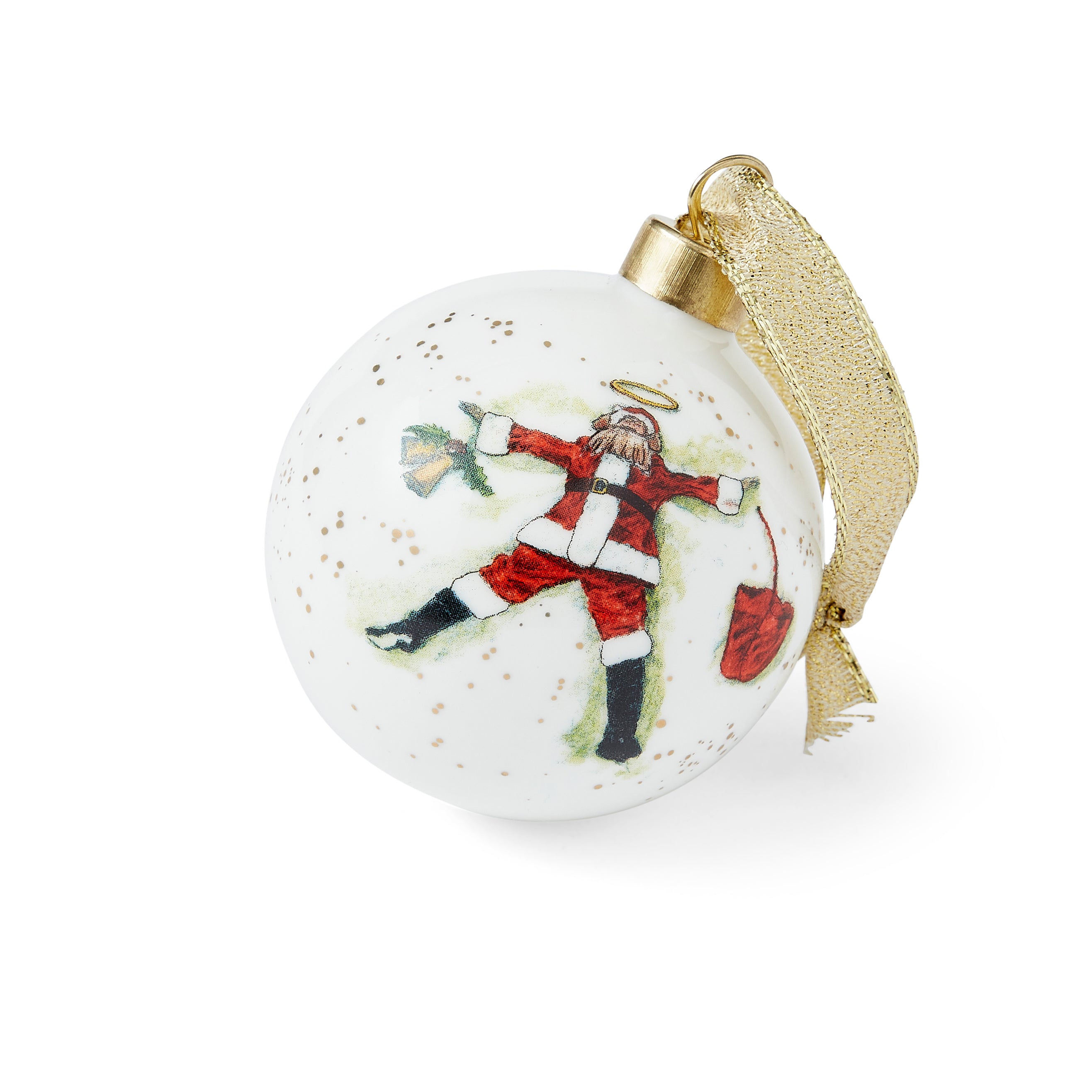 Kit Kemp Christmas - Ornaments Doodles Bauble Ý Best in Snow 7.5cm Single