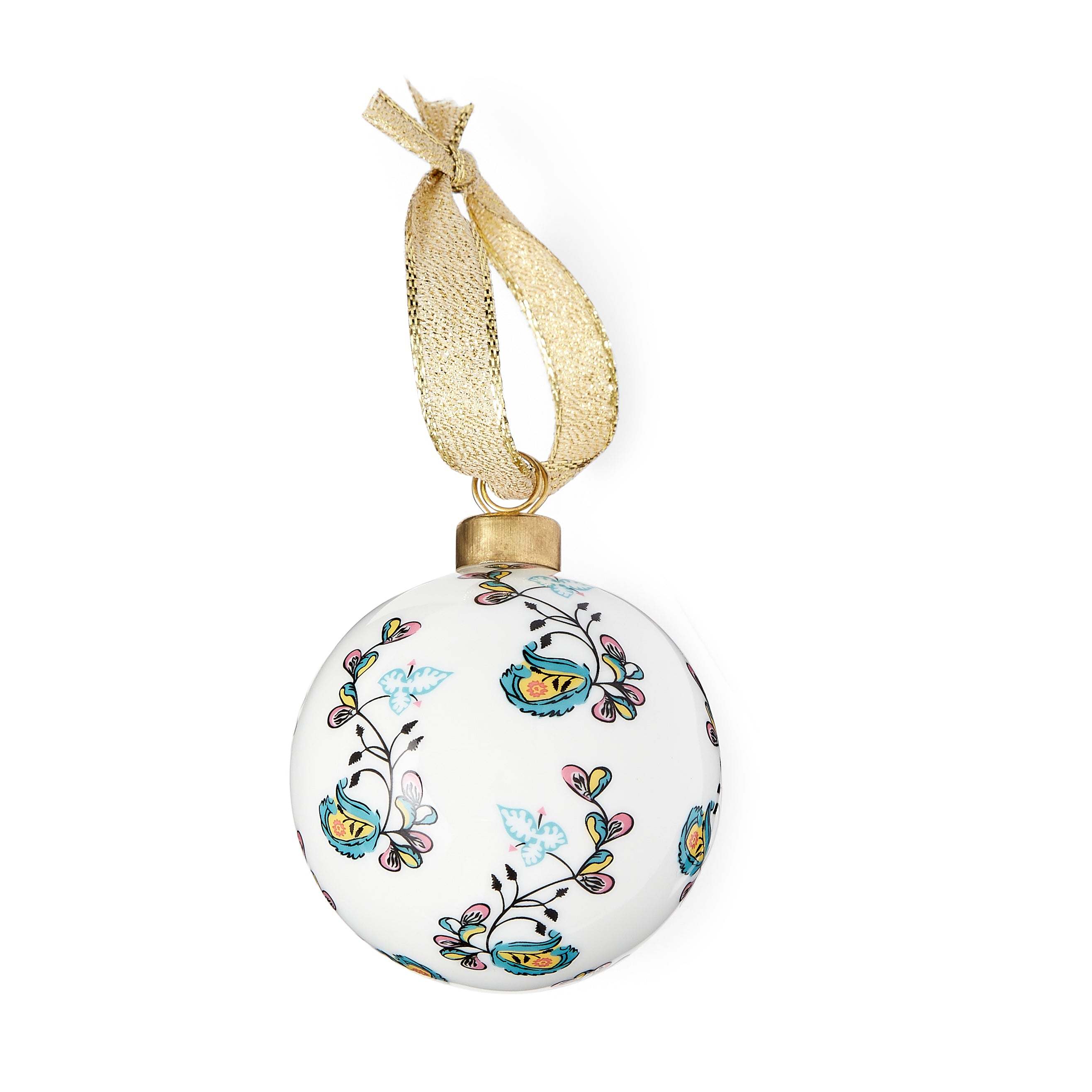 Kit Kemp Christmas - Ornaments Bauble - Psycho Sprig 7.5cm Single