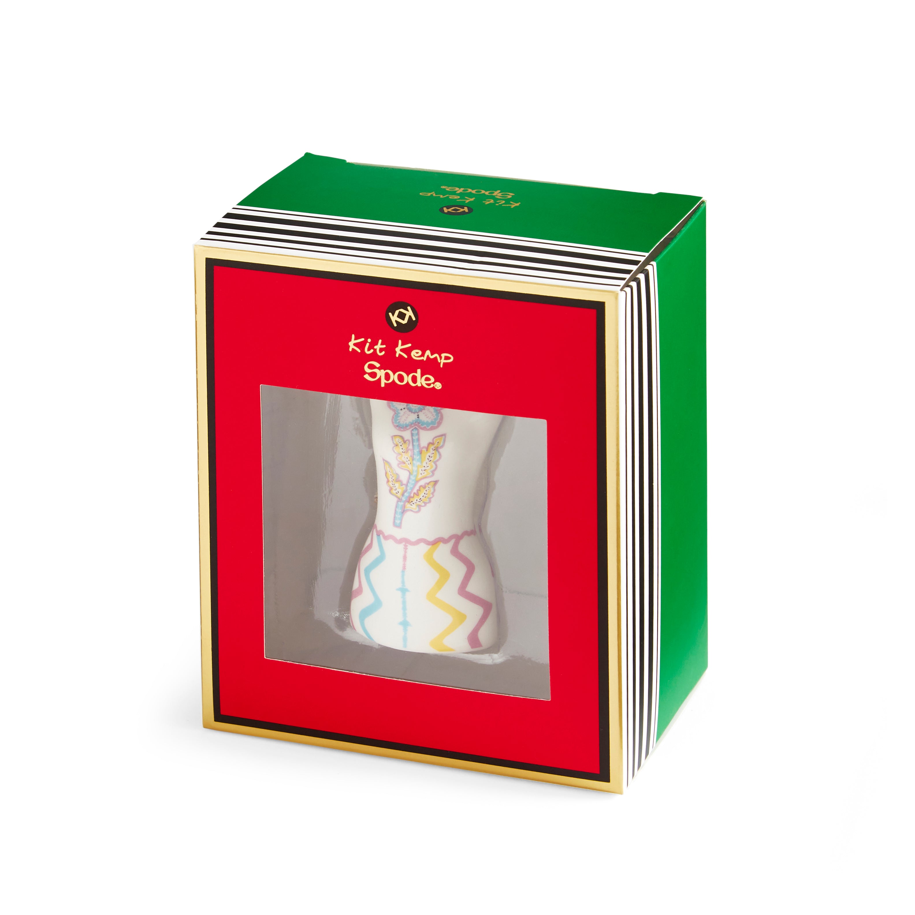 Kit Kemp Christmas - Ornaments Mannequin - Rik Rak 9cm Single