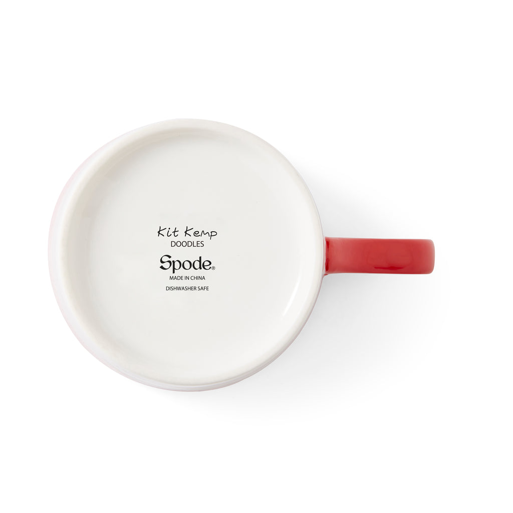 Kit Kemp - Doodles Mug - Best in Snow 0.34L Single