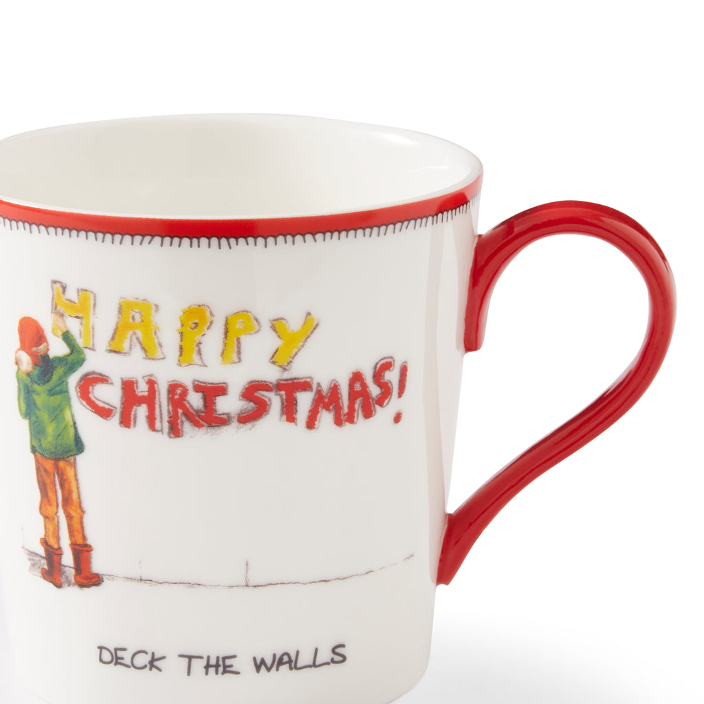 Kit Kemp - Doodles Mug - Deck The Walls 0.34L Single
