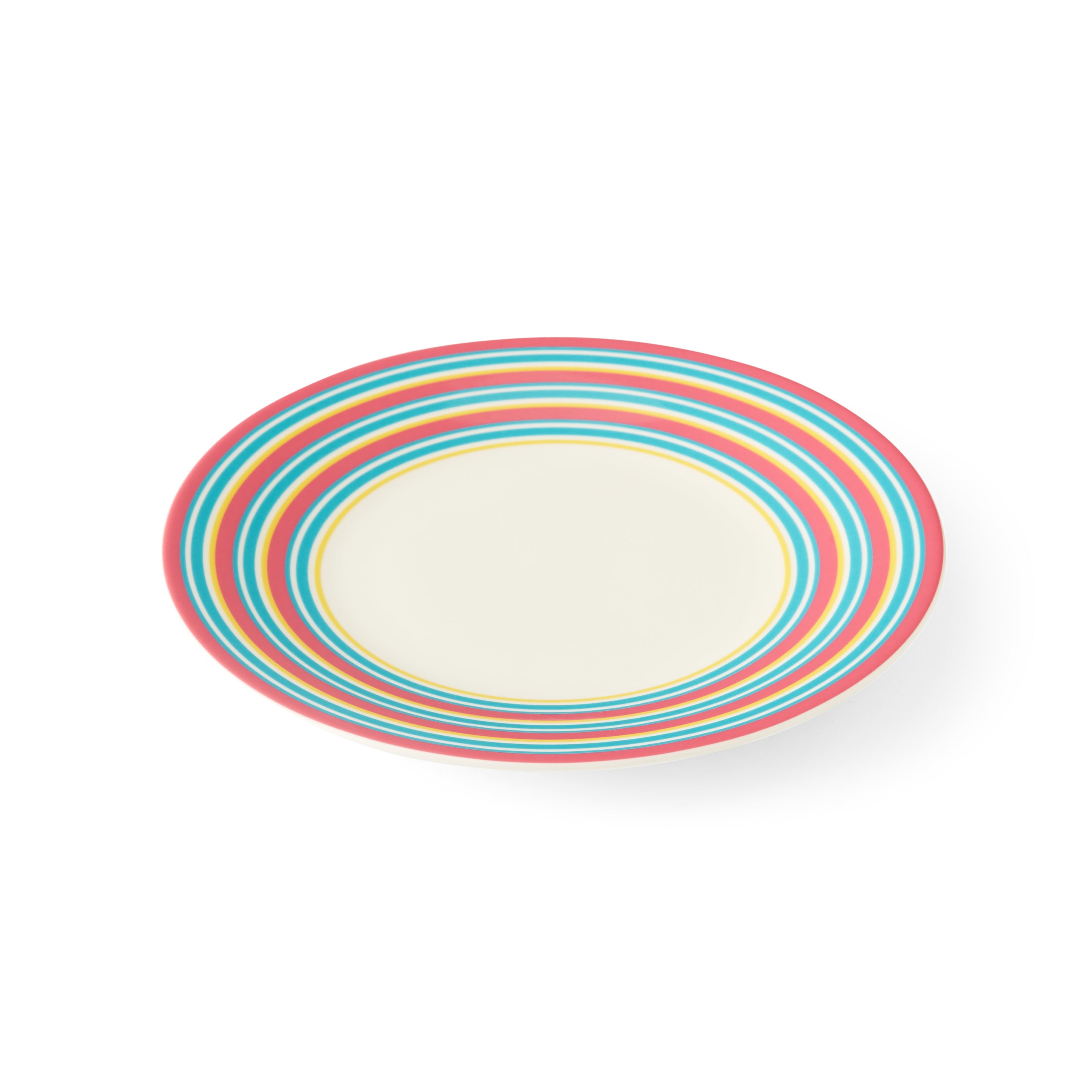 Kit Kemp Salad Plate - Stripe 23.5cm Set of 4
