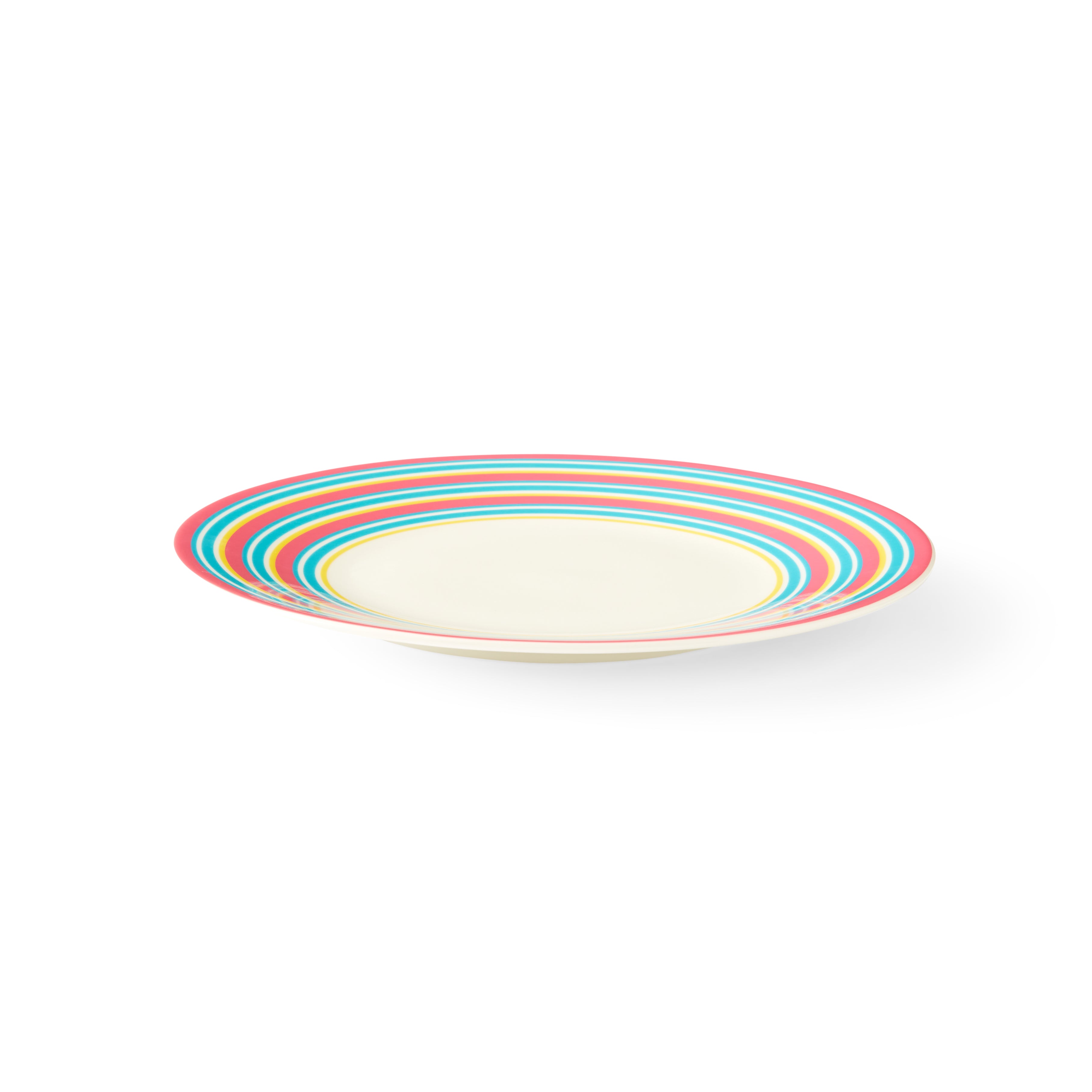 Kit Kemp Salad Plate - Stripe 23.5cm Set of 4