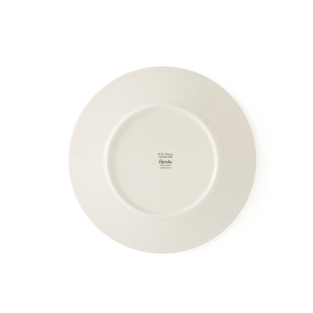 Kit Kemp Salad Plate - Stripe 23.5cm Set of 4